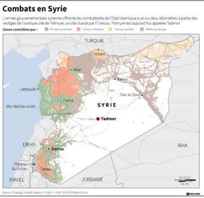 Combats en syrie