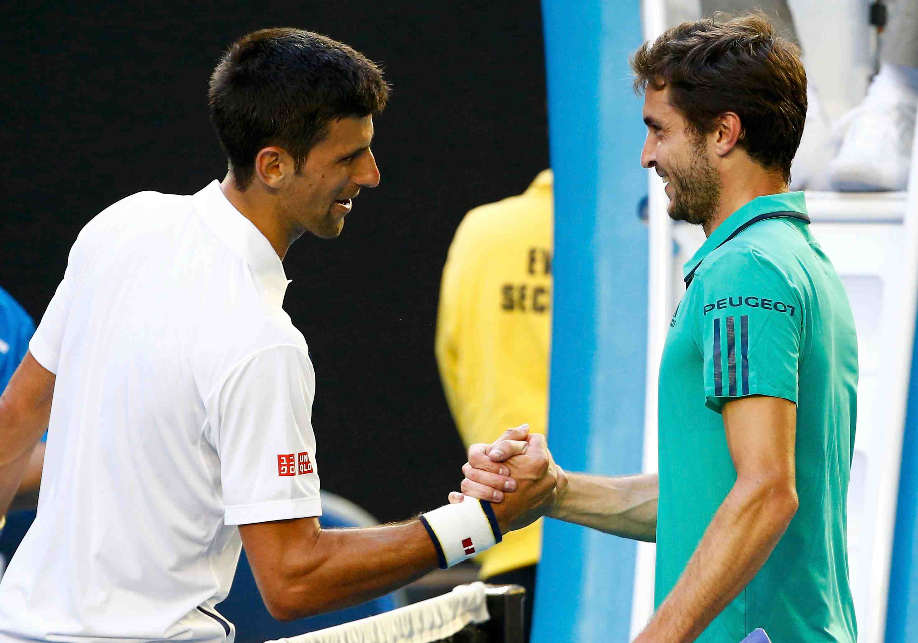 Simon a fait douter djokovic, tsonga balaye par nishikori