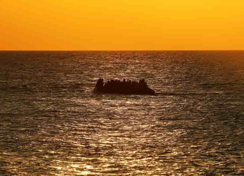 Naufrage d'un bateau de migrants au large de l'ile grecque de kos