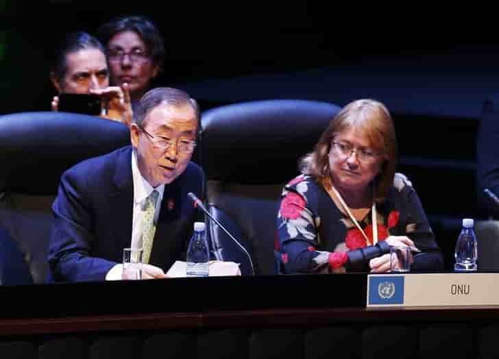 L'adjointe de ban ki-moon a la tete de la diplomatie argentine