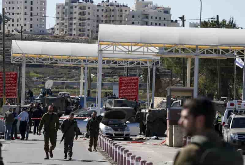 Fusillade a un point de controle pres de jerusalem