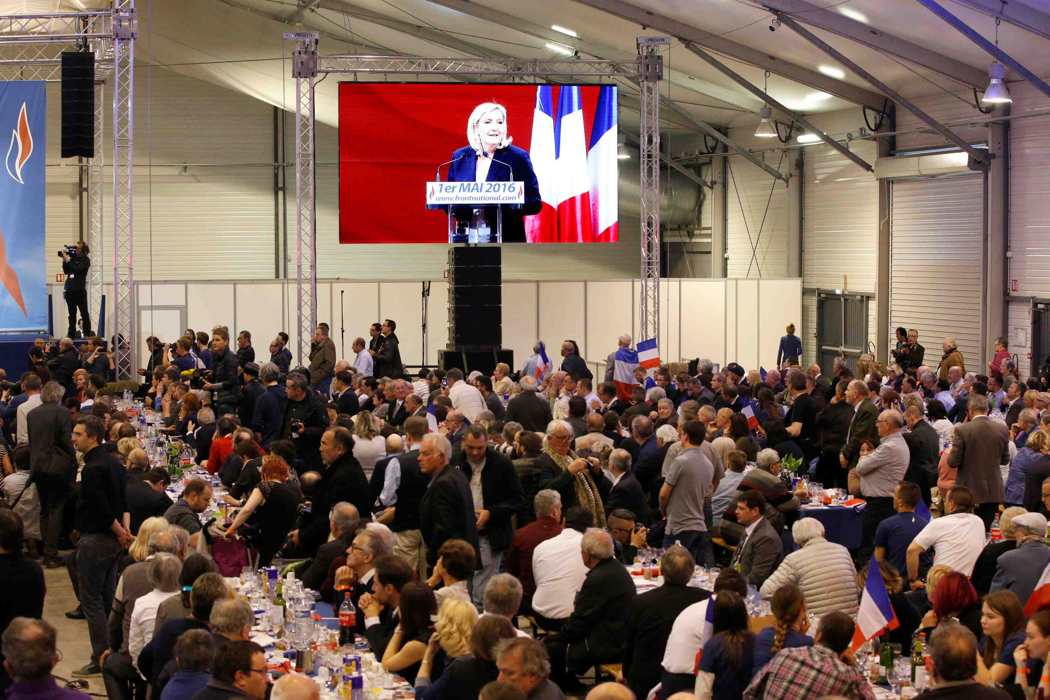 Le 1er-mai de marine le pen