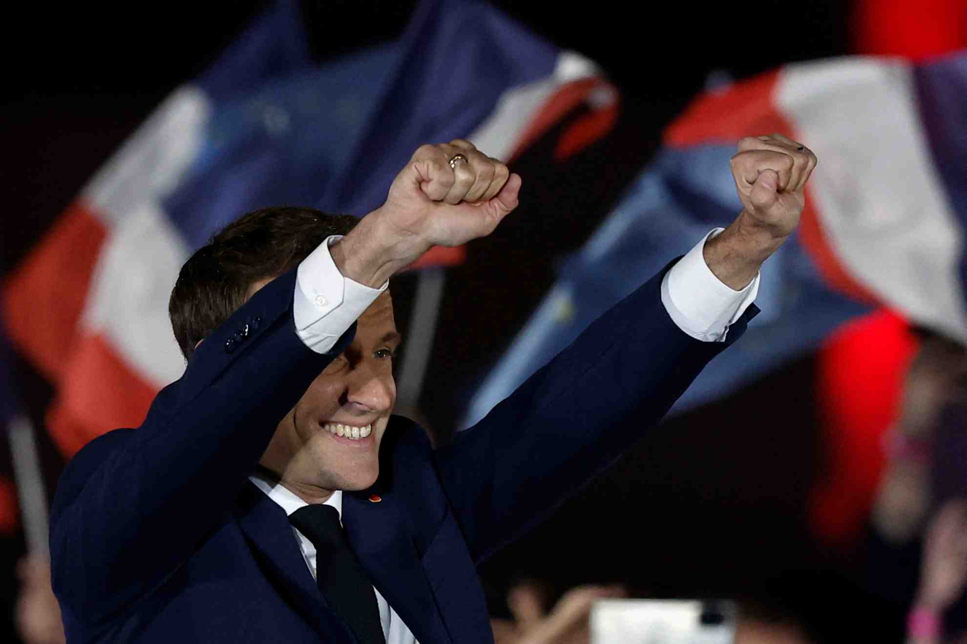 Macron, réélection,