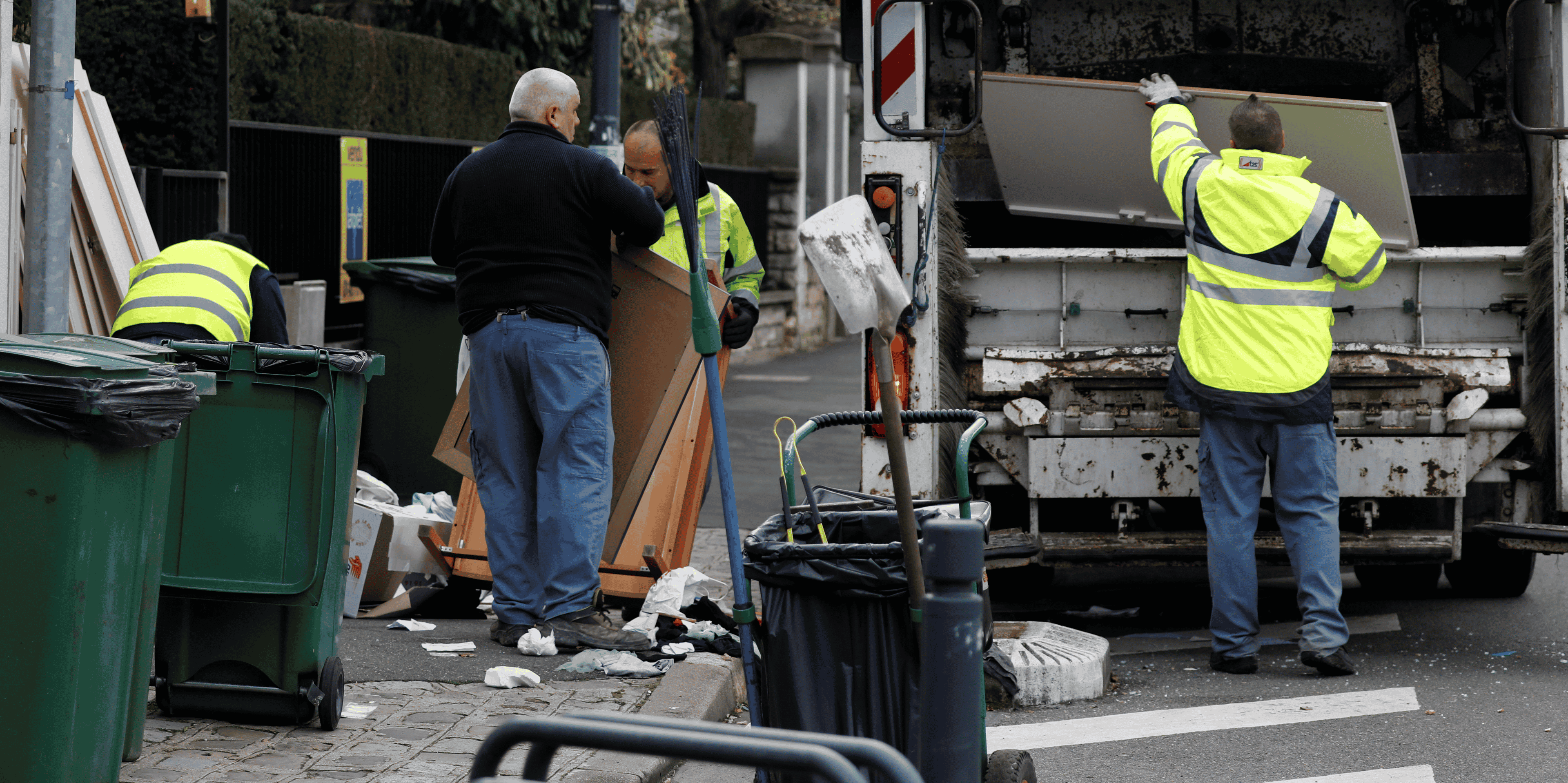 Moins d'ordures a paris