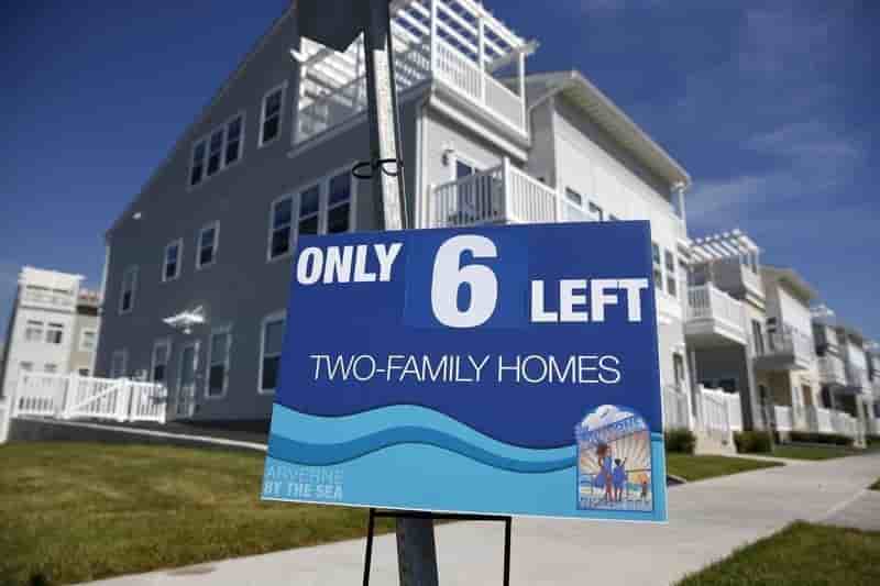 Bond des ventes de logements neufs aux usa