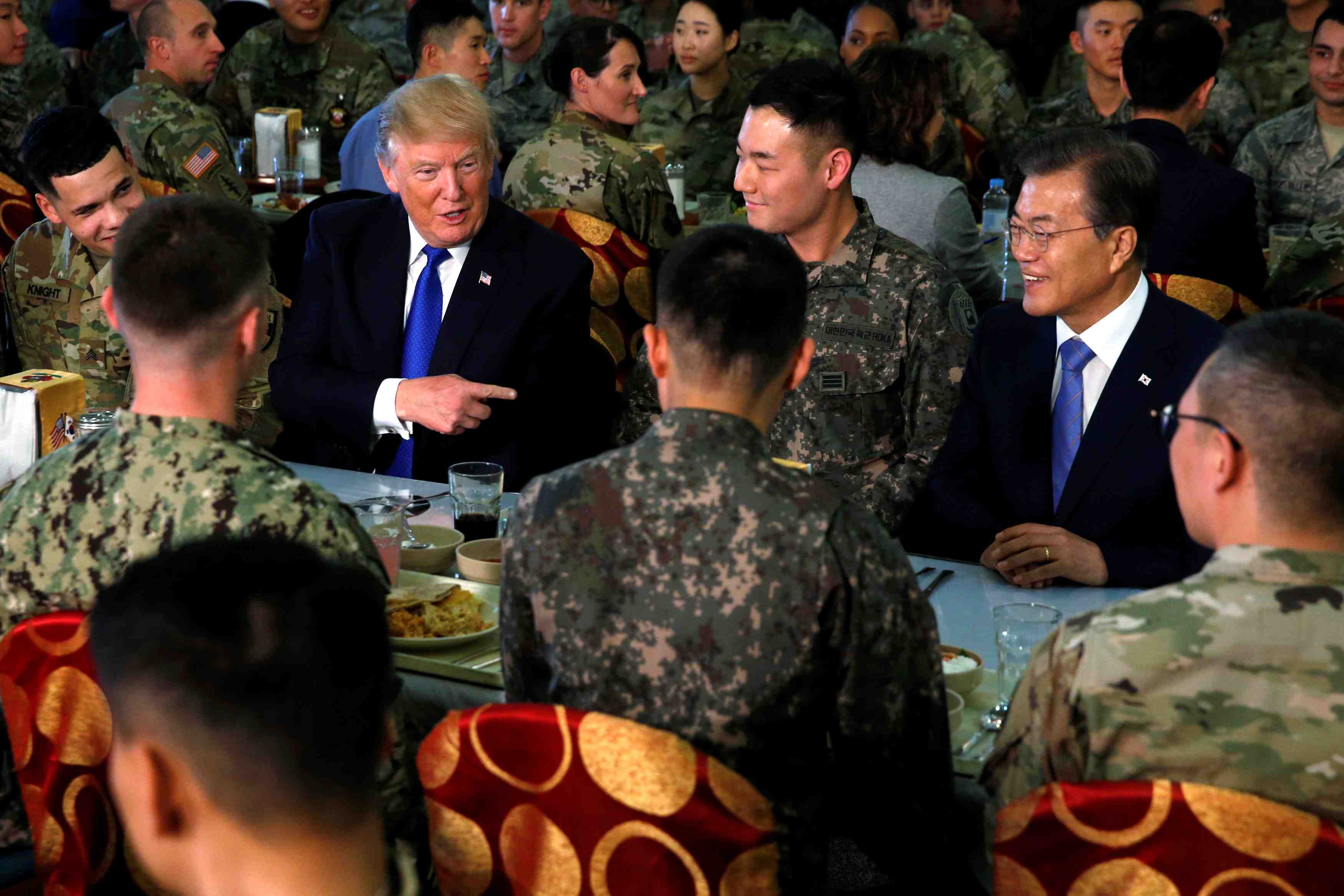 Trump loue la "formidable cooperation" avec la coree du sud