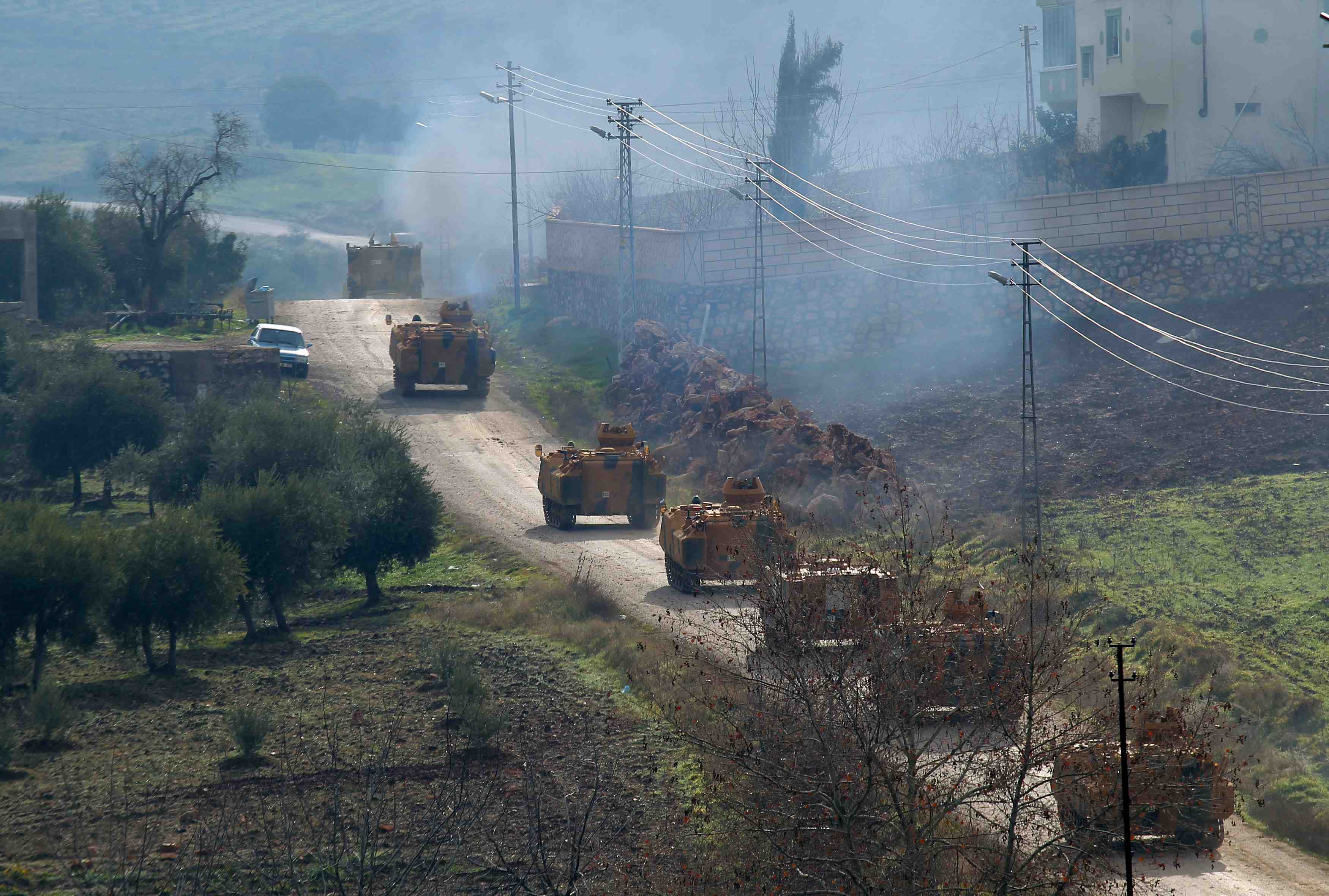 La turquie dit que son intervention en syrie sera courte