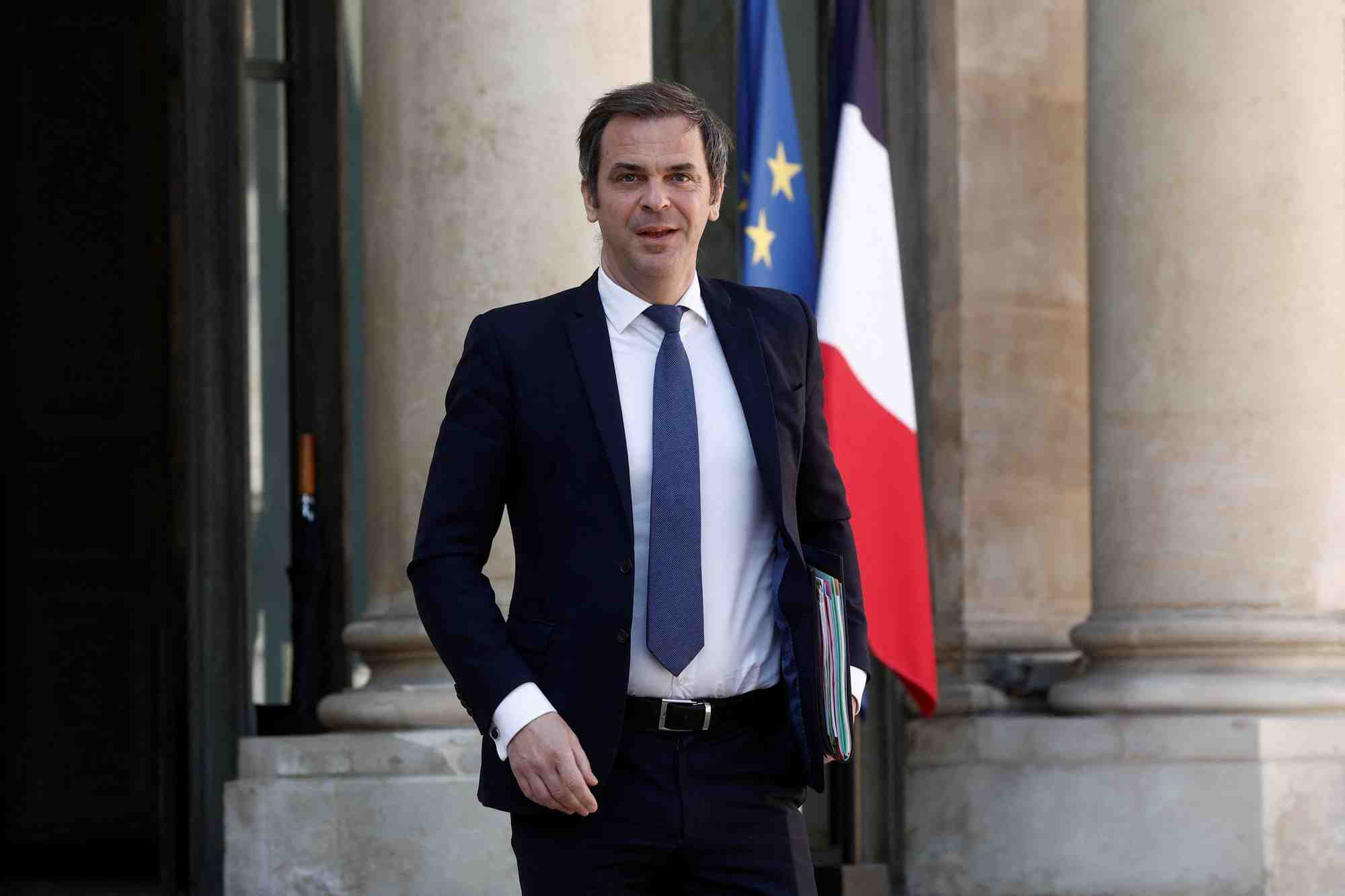 Le porte-parole du gouvernement francais olivier veran