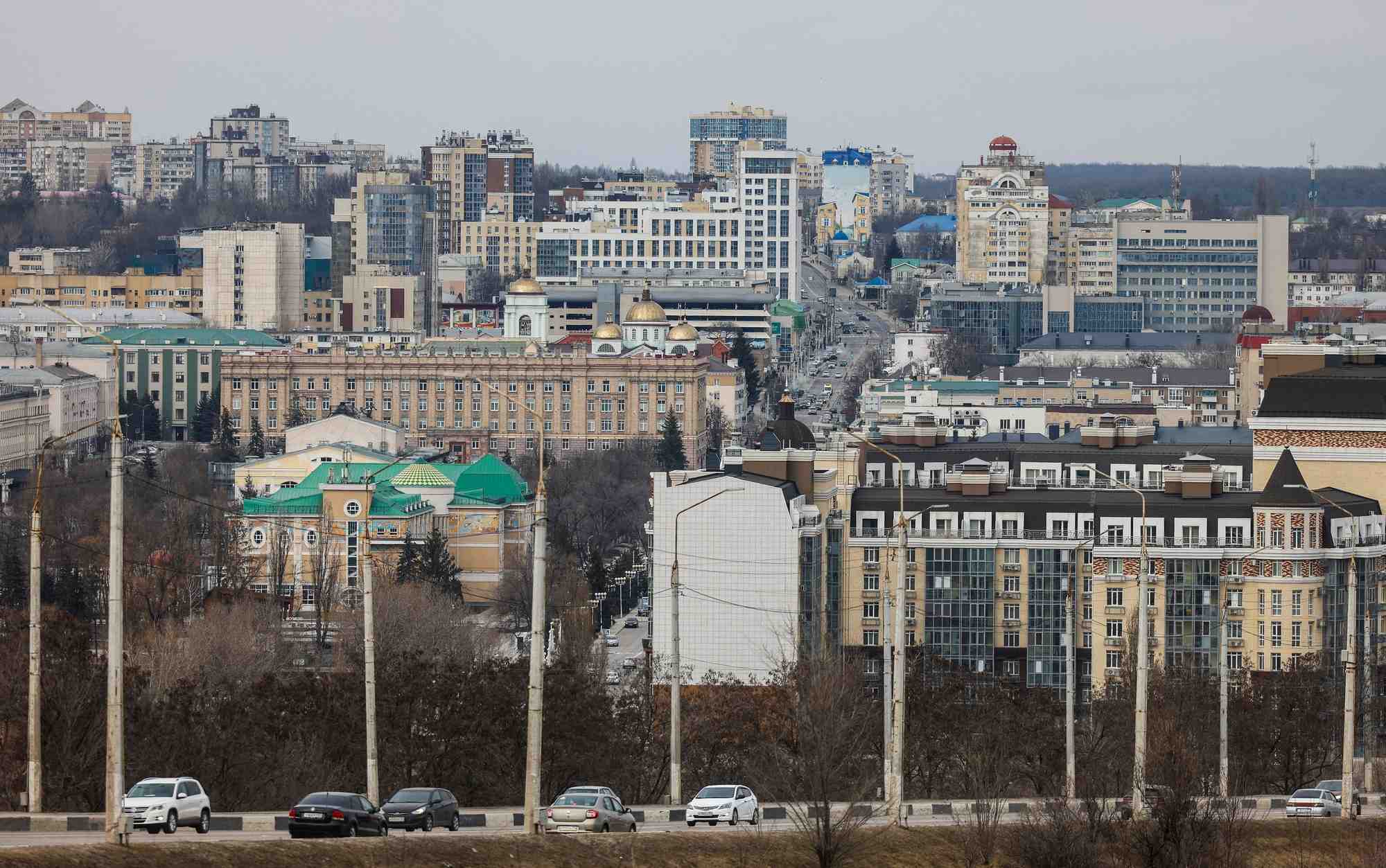 Une vue generale de la ville de belgorod