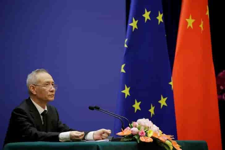 La chine presse l'ue de s'allier sur le commerce contre les usa