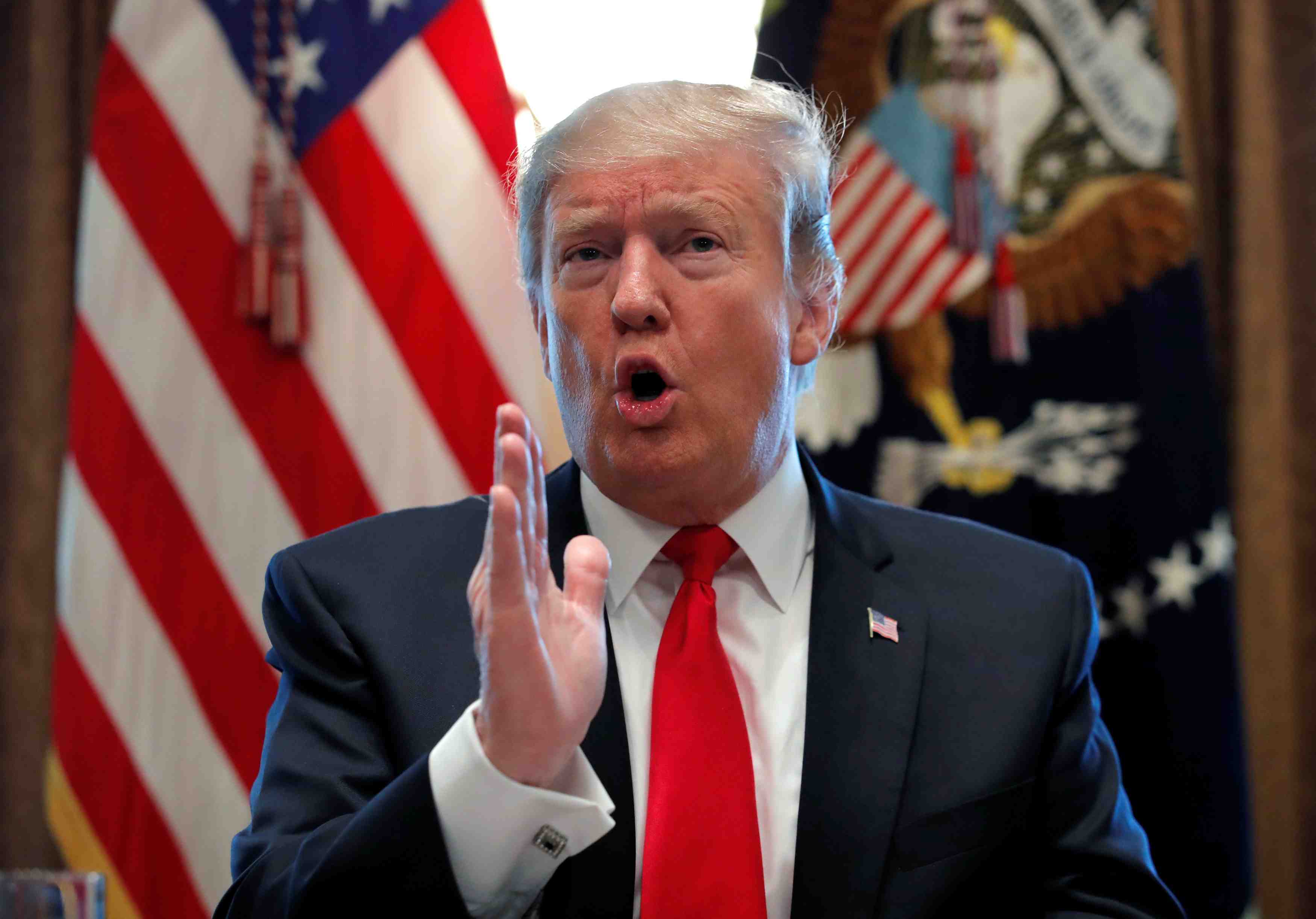 Trump: une "grande probabilite" de decreter l'etat d'urgence pour le mur