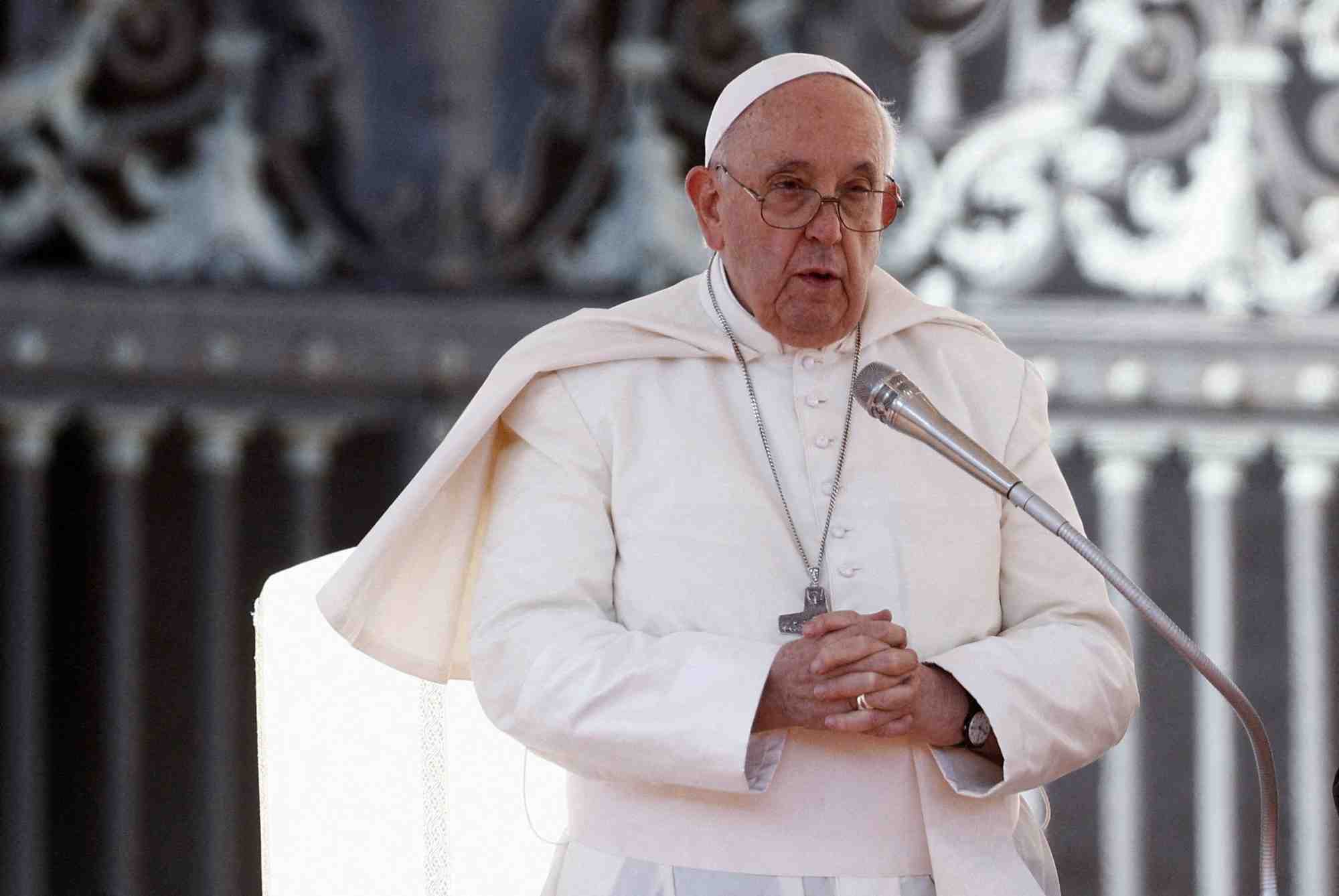 Photo d'archives du pape francois
