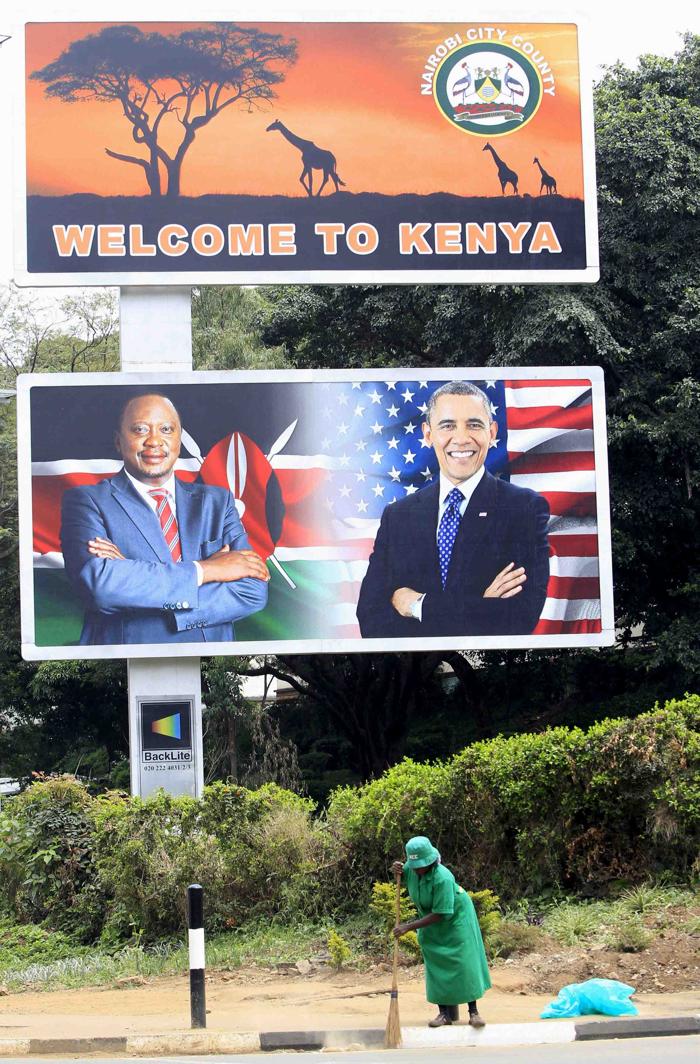 Barack obama au kenya