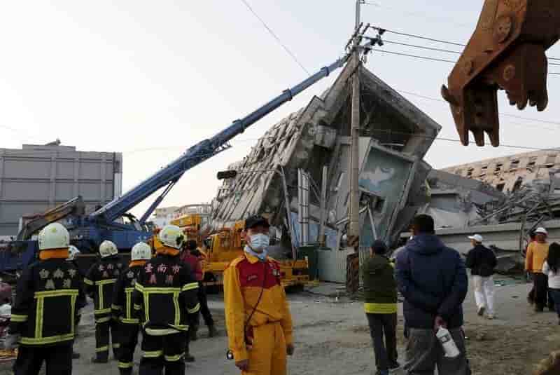 Deux nouveaux survivants apres le seisme a taiwan