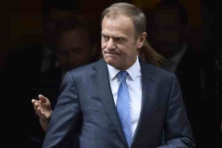 Brexit: l'ue doit rester unie et londres y a interet, dit tusk