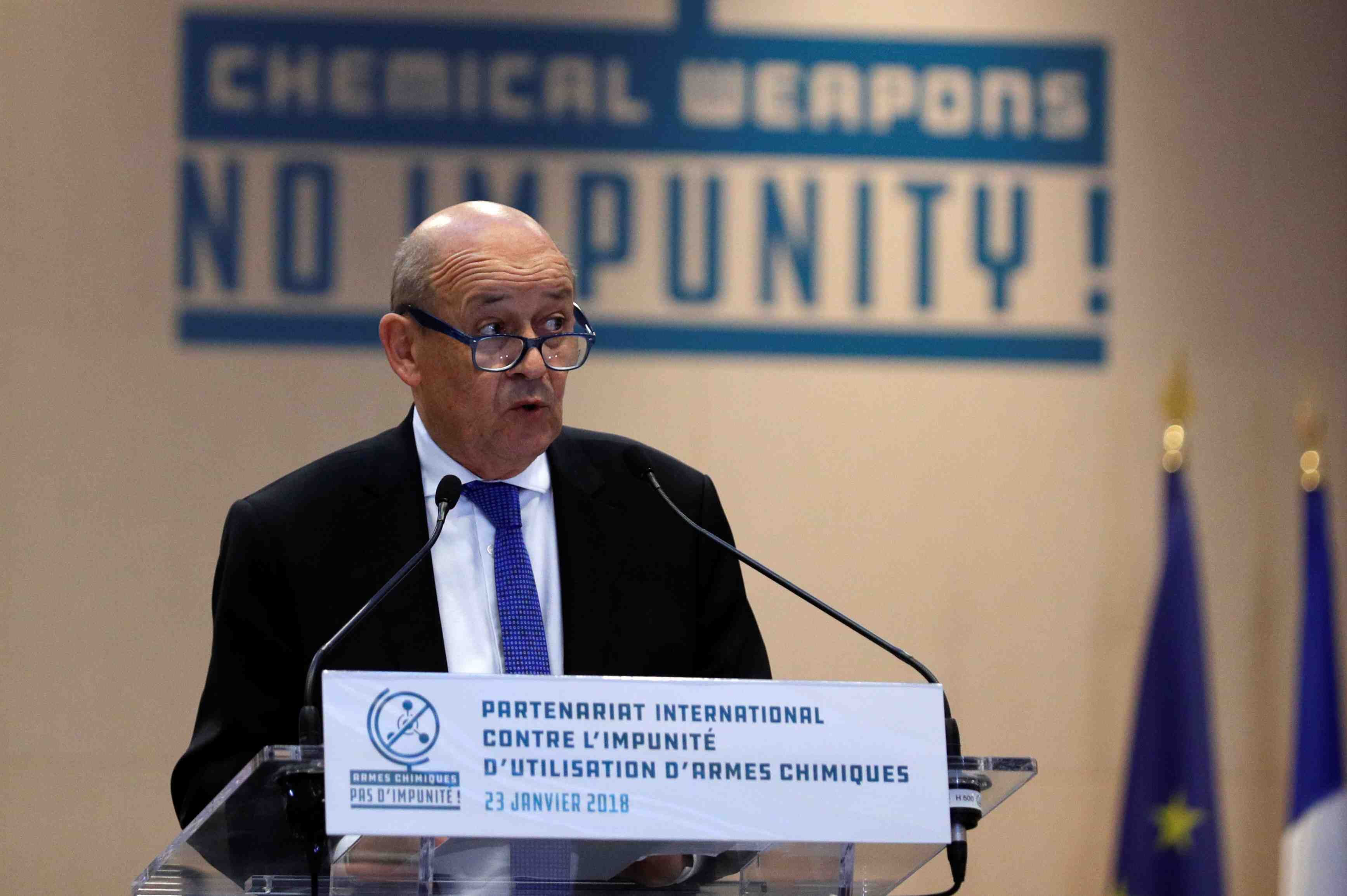 Paris frappera en syrie en cas d'attaques chimiques "letales"