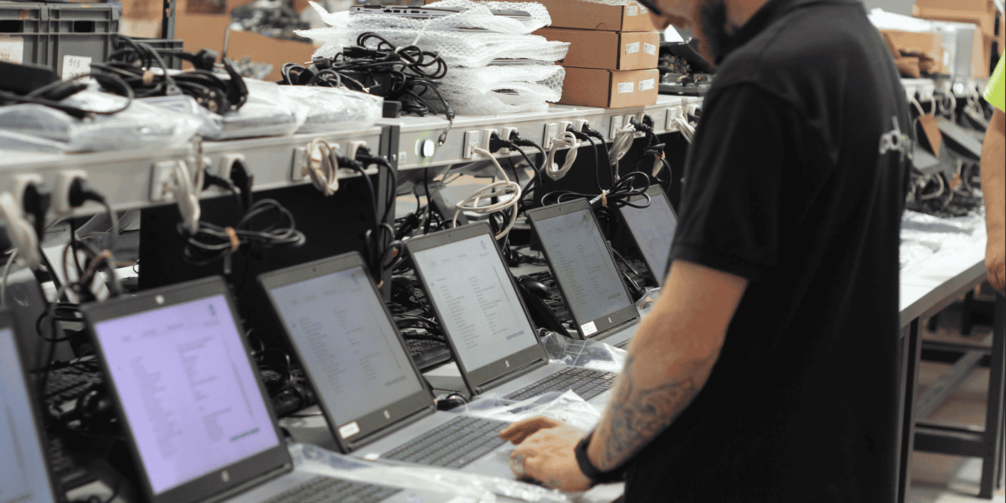 Codeo entrepôt hub reconditionnement