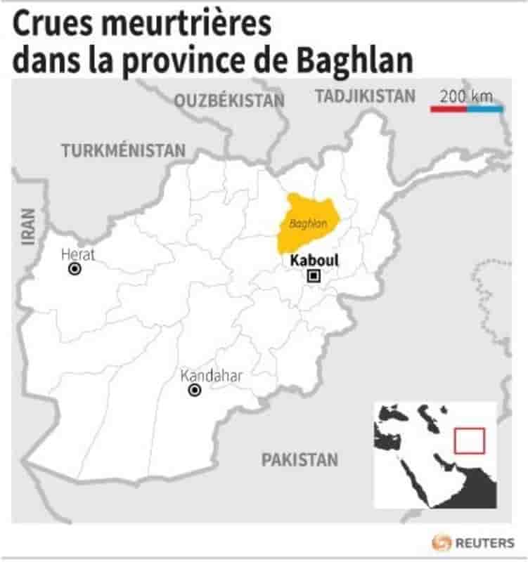 Des crues font une soixantaine de morts en Afghanistan