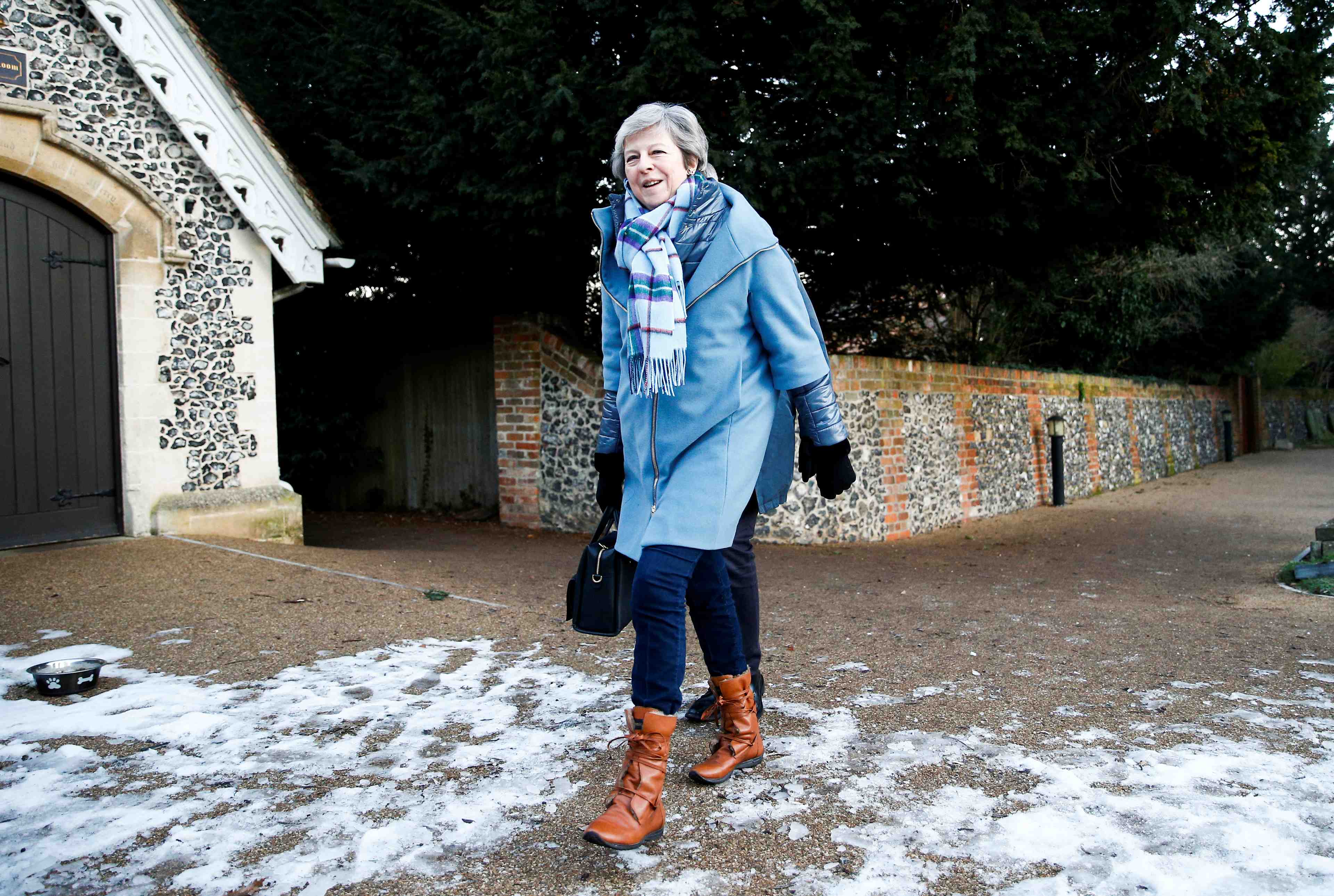May veut une solution "pragmatique" sur le brexit