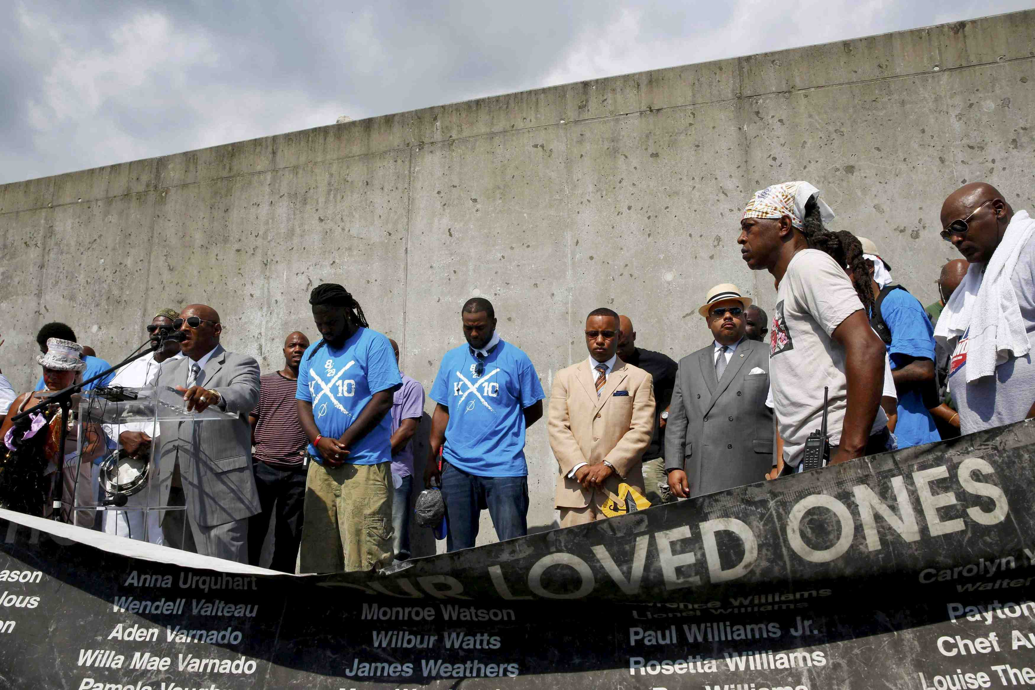 La nouvelle-orleans marque le 10e anniversaire de l'ouragan katrina