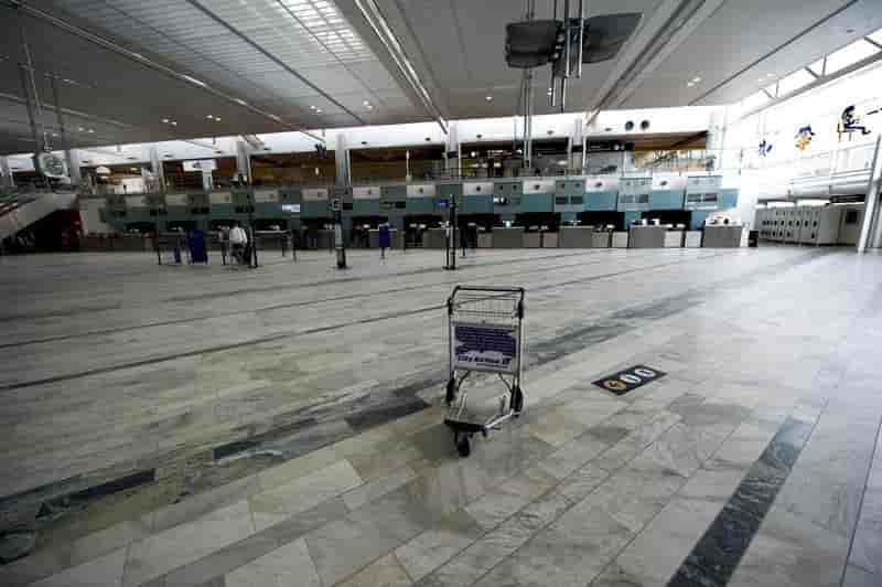 Un aeroport evacue en suede