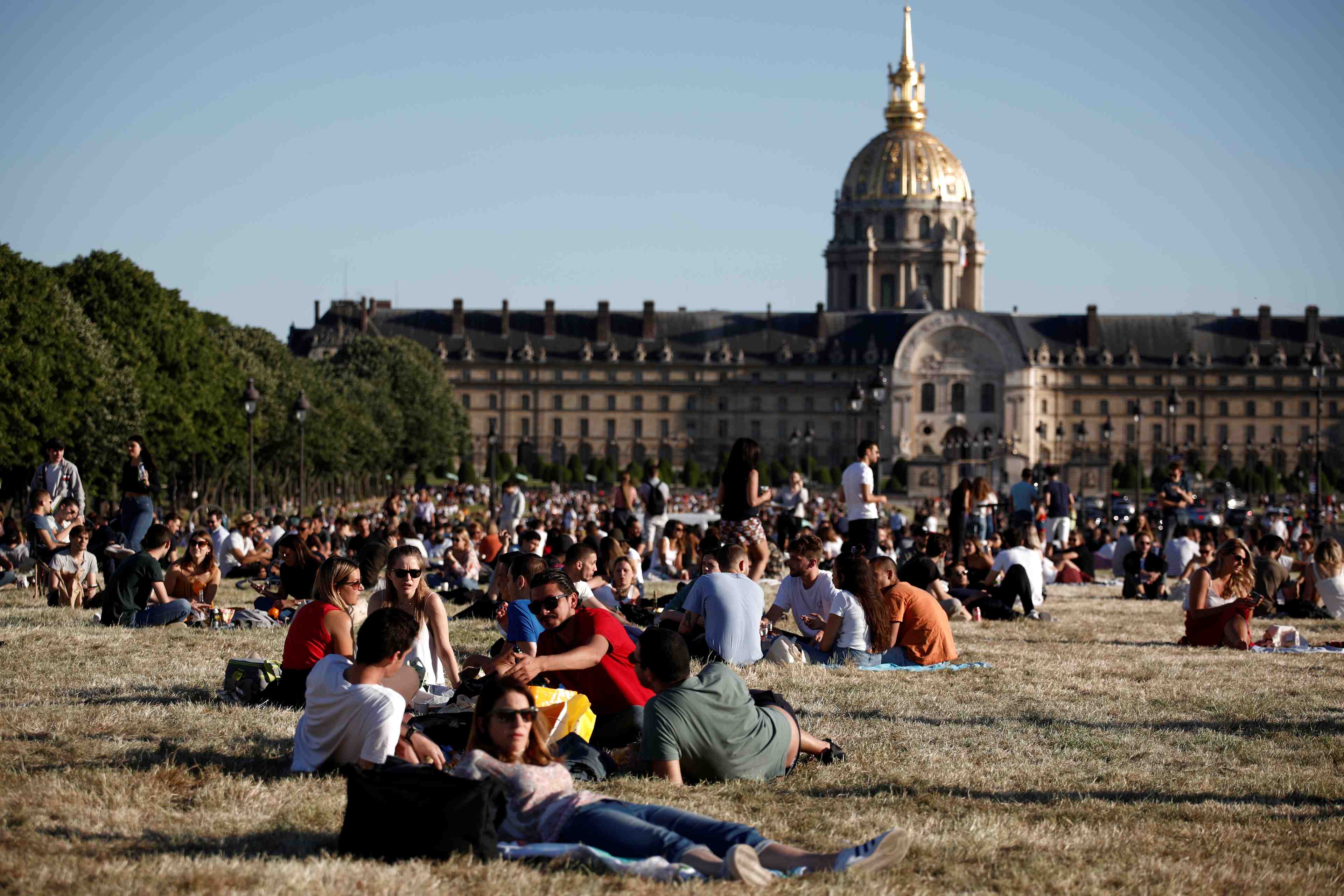 Coronavirus: les parcs et jardins ont rouvert a paris