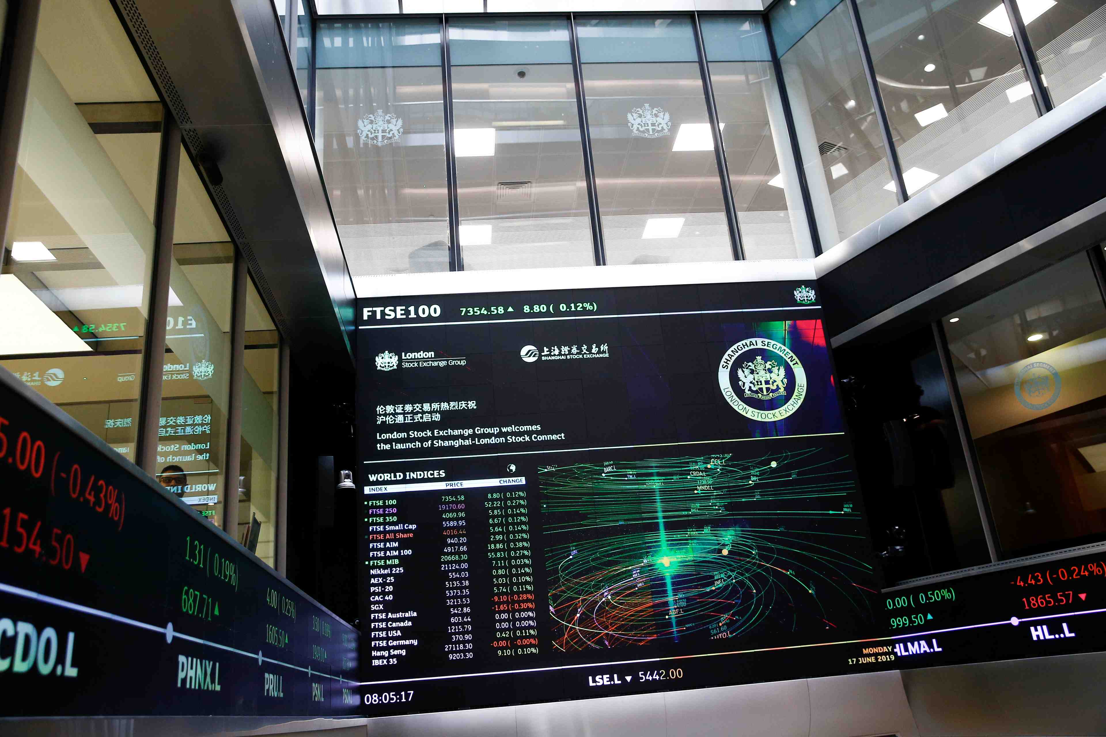Les bourses europeennes en baisse a l'ouverture