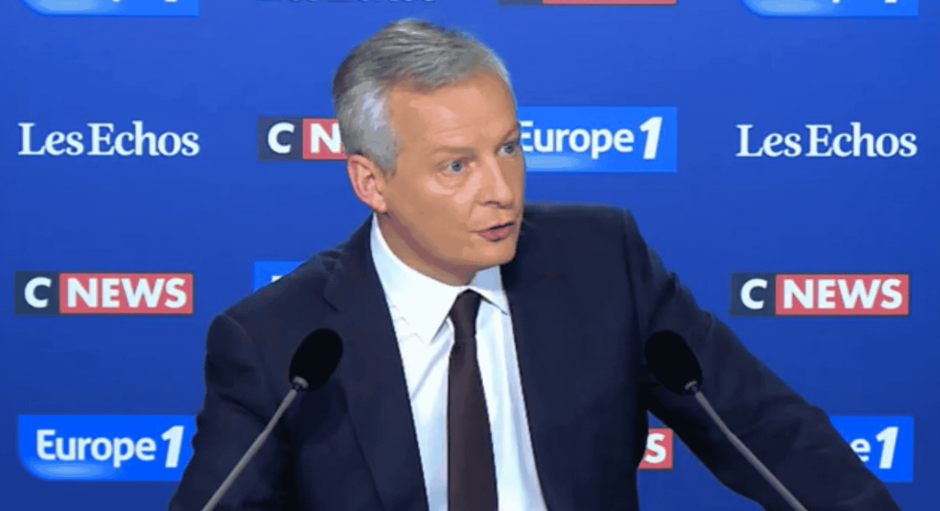 Bruno Le Maire Europe 1 mai 2018