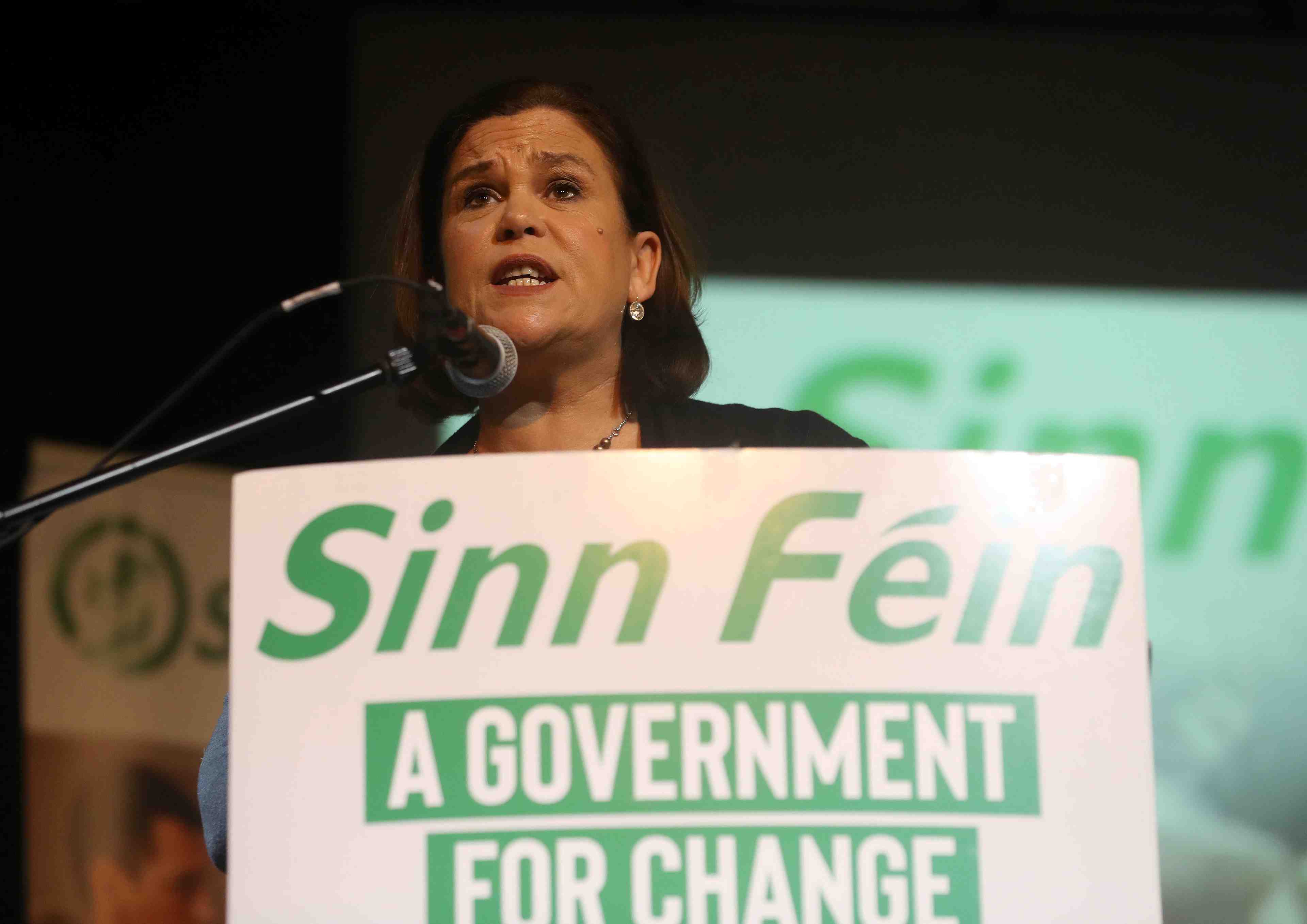 Les nationalistes irlandais du sinn fein reclament une place au gouvernement