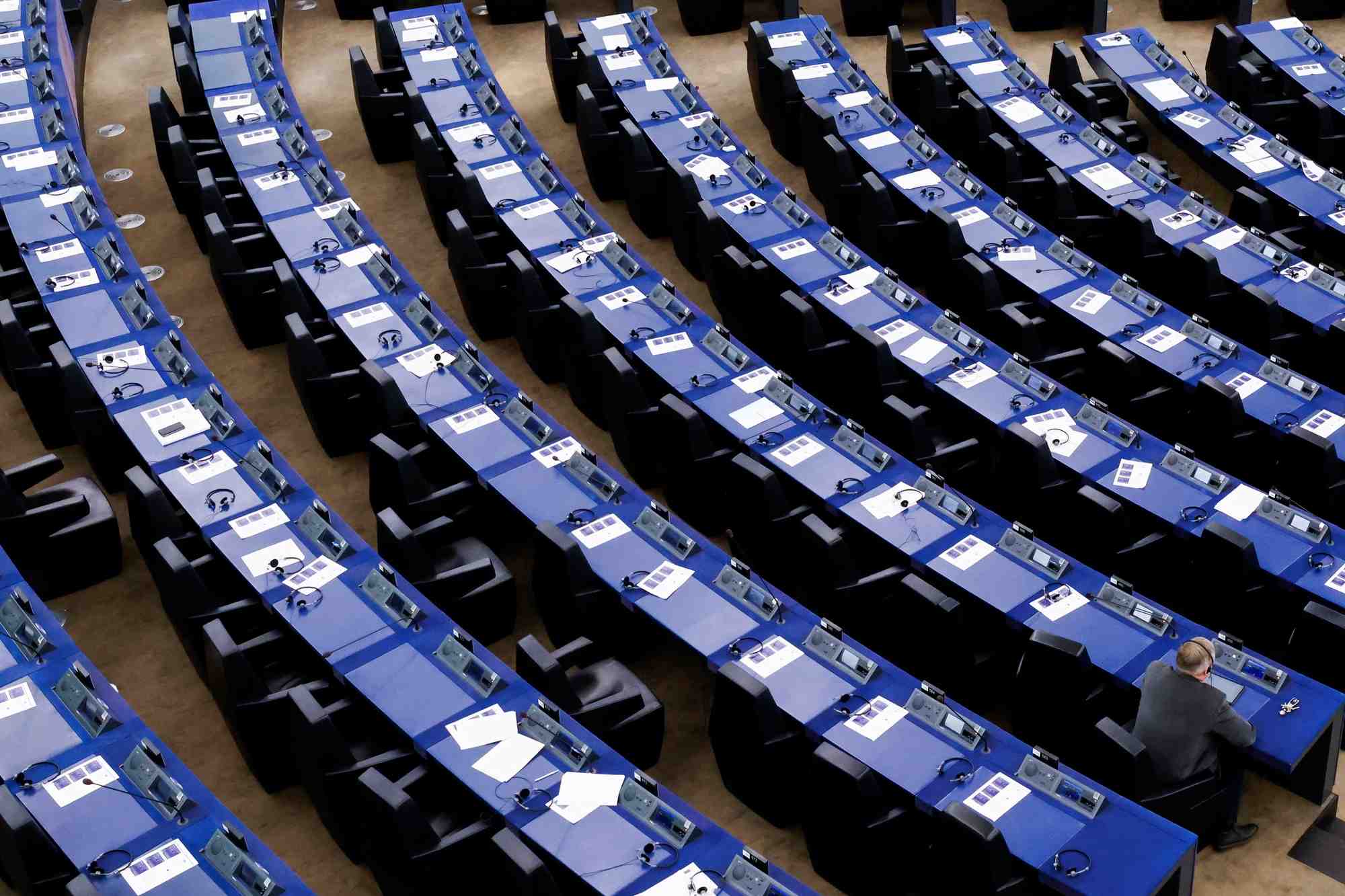Session pleniere au parlement europeen a strasbourg