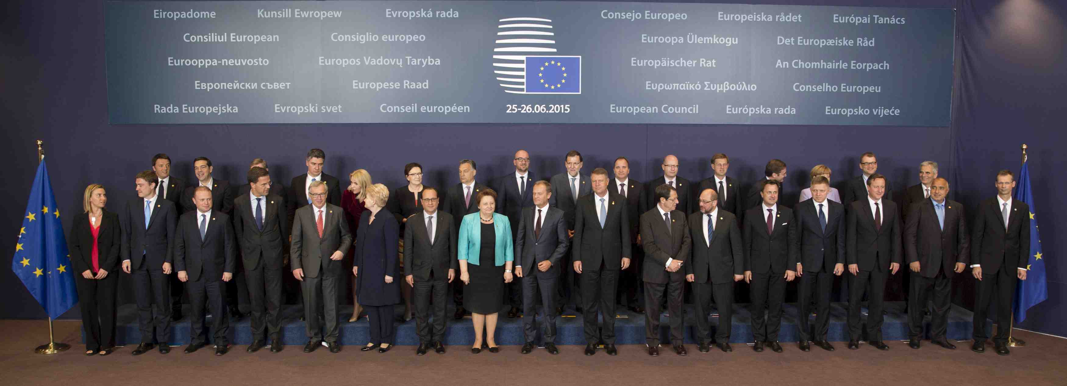 Le conseil europeen a evoque le dossier grec