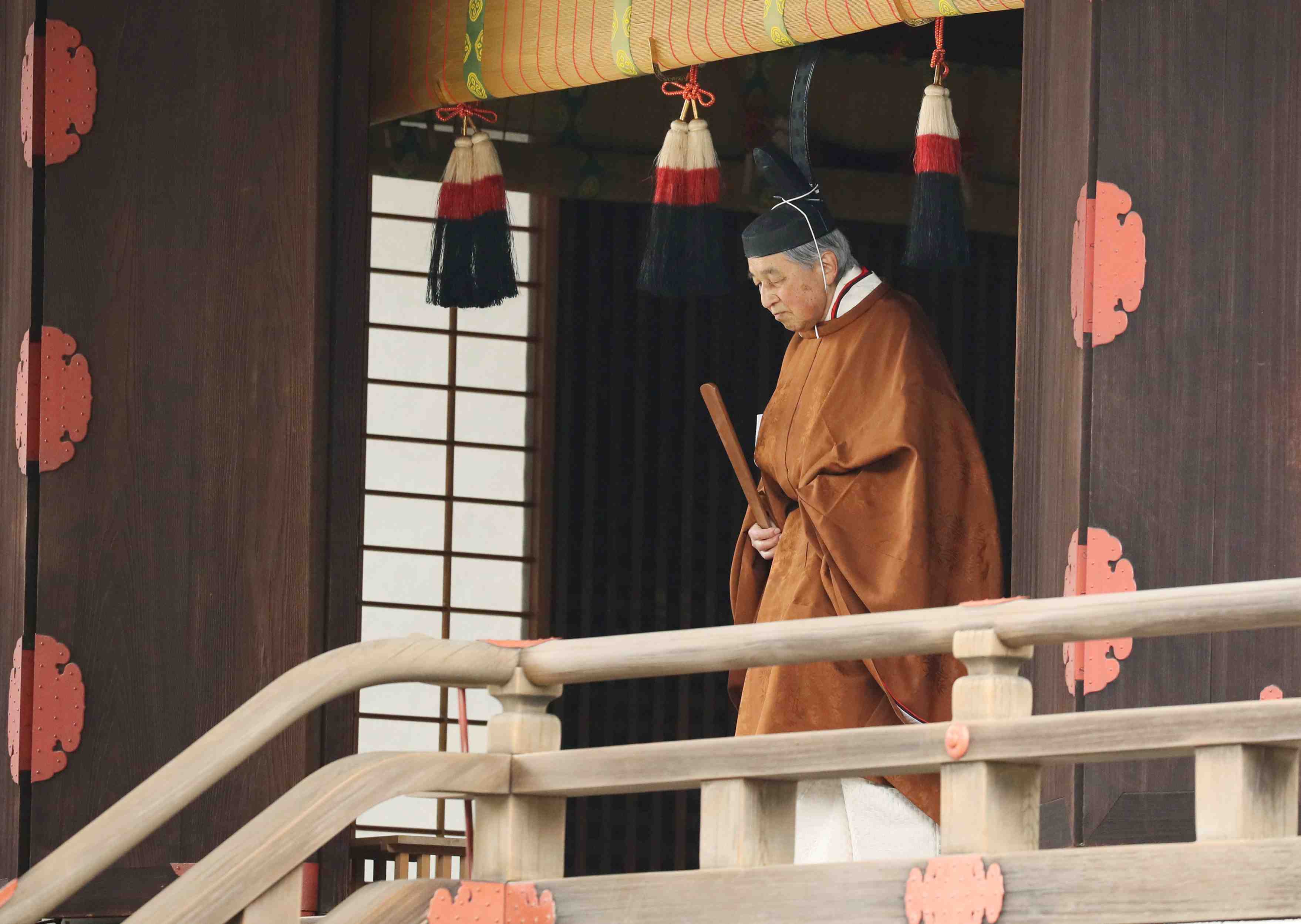 Abdication de l'empereur japonais akihito, une premiere en 200 ans