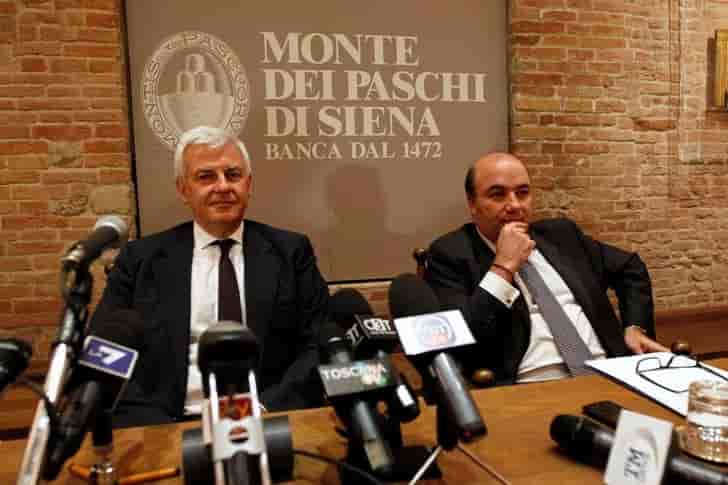 Le patron de monte paschi inquiet de l'enquete sur le groupe