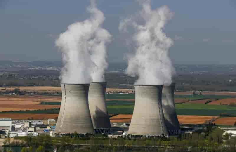 Feu et plan d'urgence a la centrale nucleaire de bugey