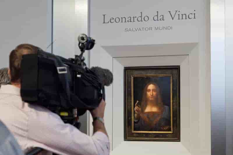 Un tableau de leonard de vinci vendu pour 450 millions de dollars