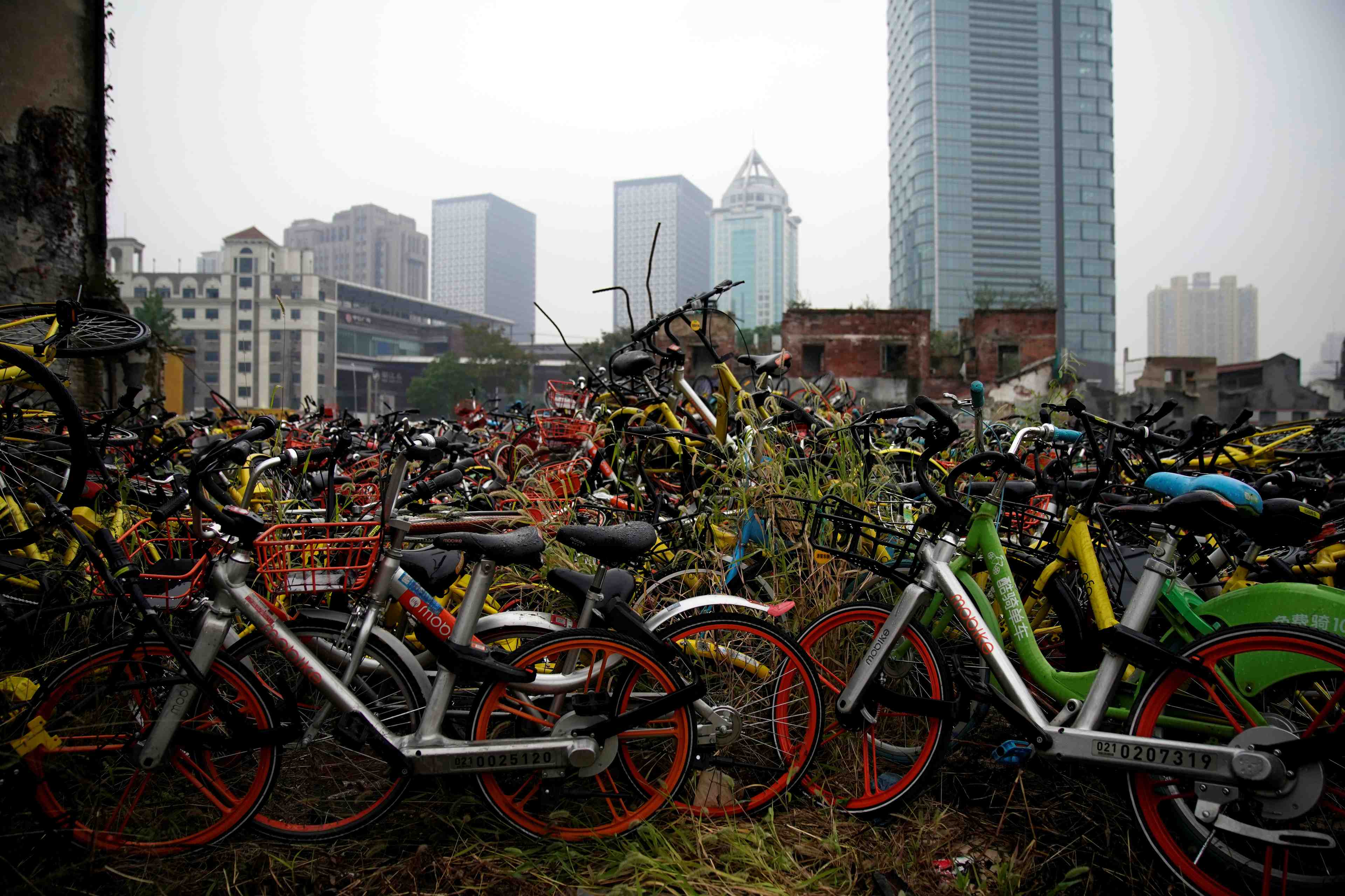 Le chinois bicycle victime de la "bulle" des velos partages