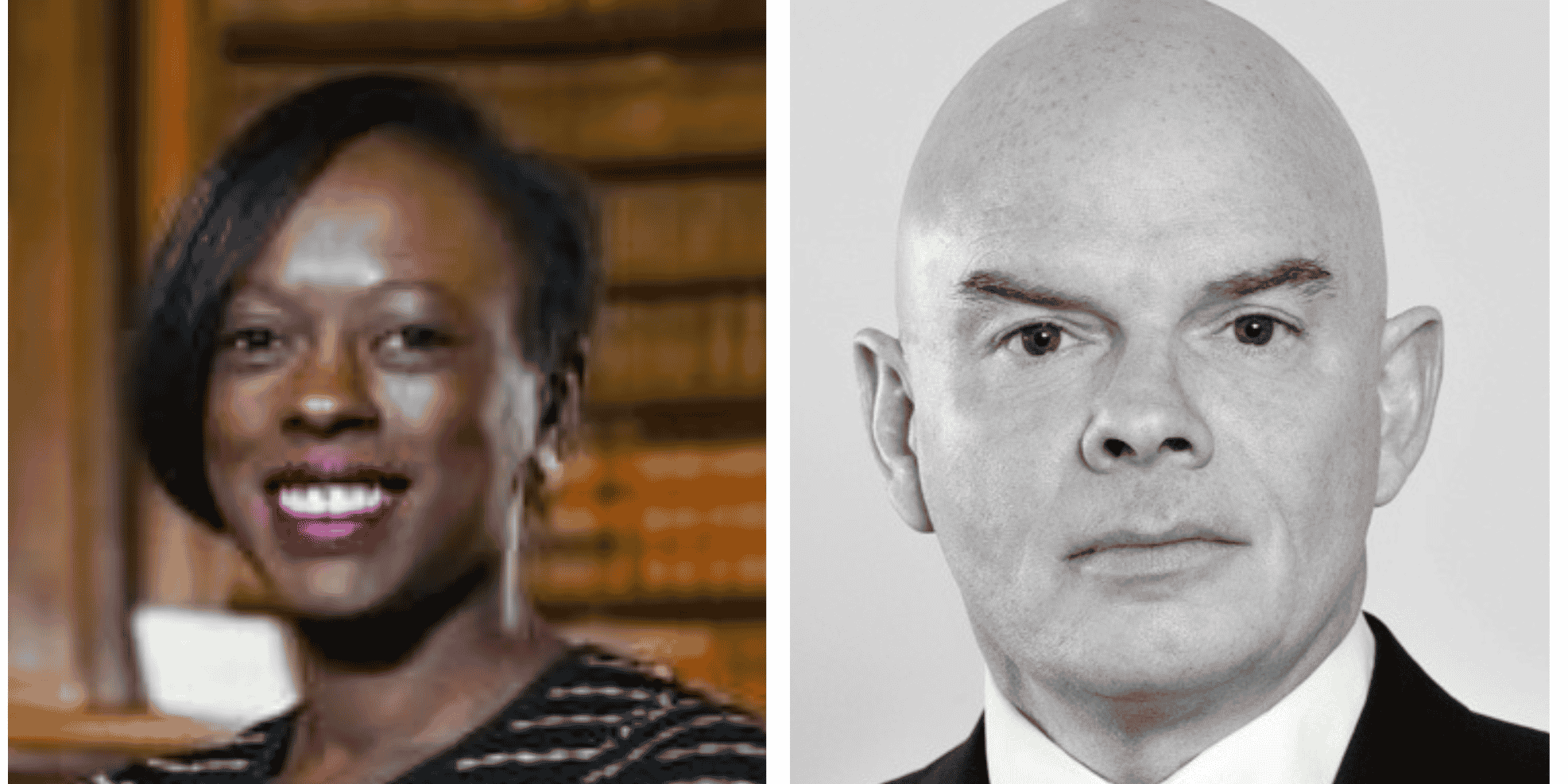 Sira Sylla, députée de la Seine Maritime et membre de la Commission des Affaires étrangères, et Alain Gauvin, avocat associé Asafo & Co.