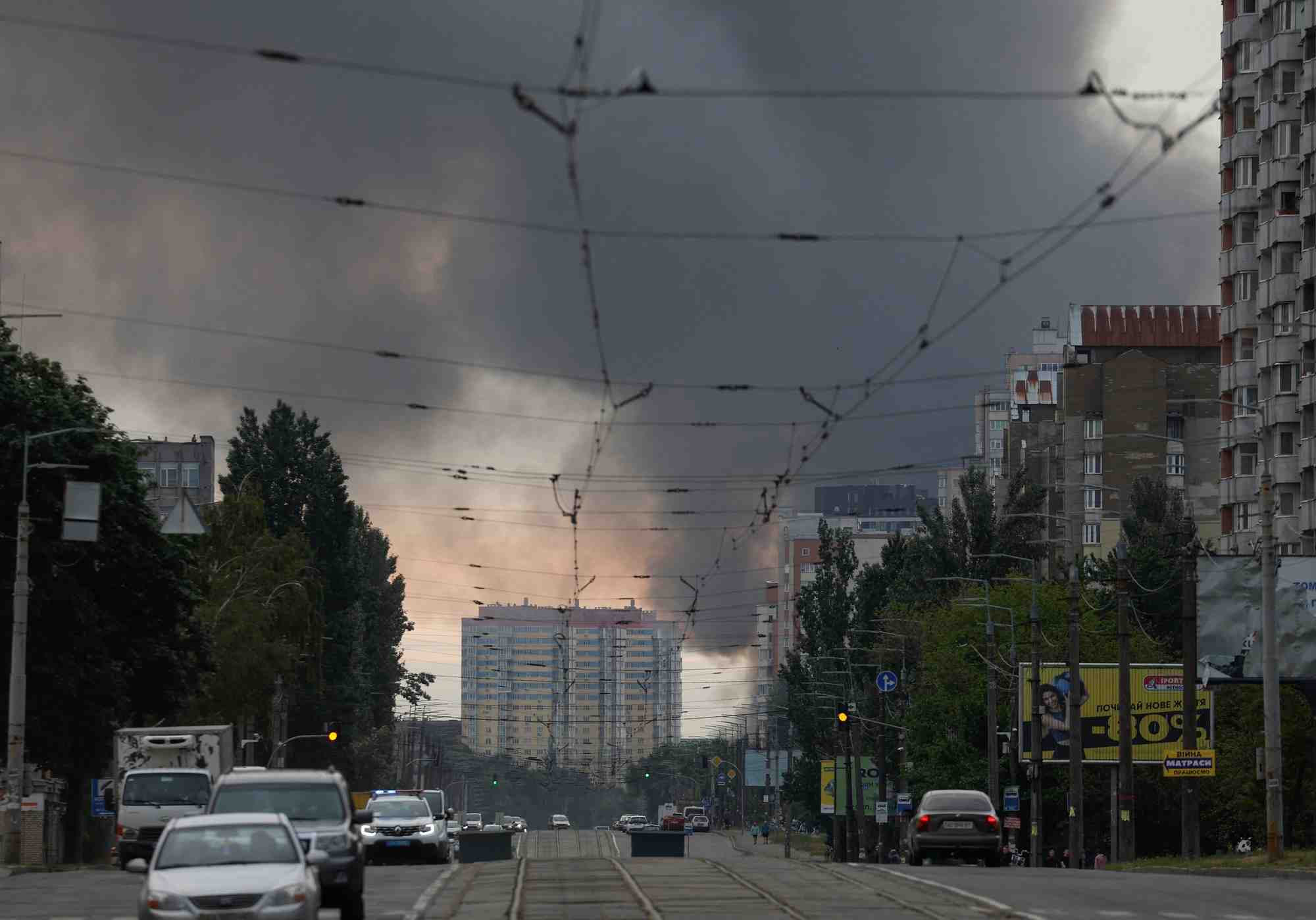 Ukraine: la russie frappe a nouveau kyiv, contre-attaque de l'ukraine a sievierodonetsk
