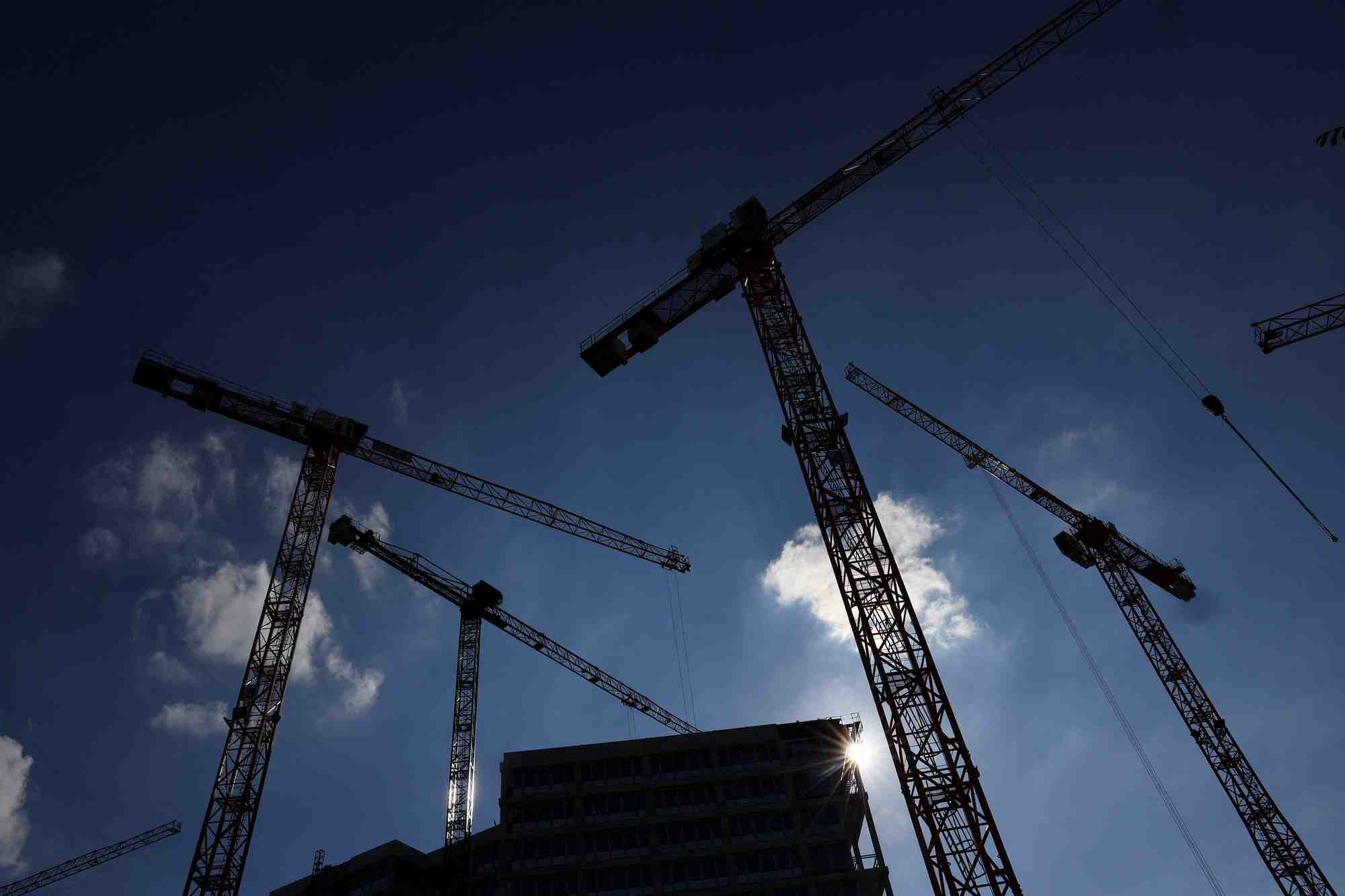 Un chantier de construction en allemagne