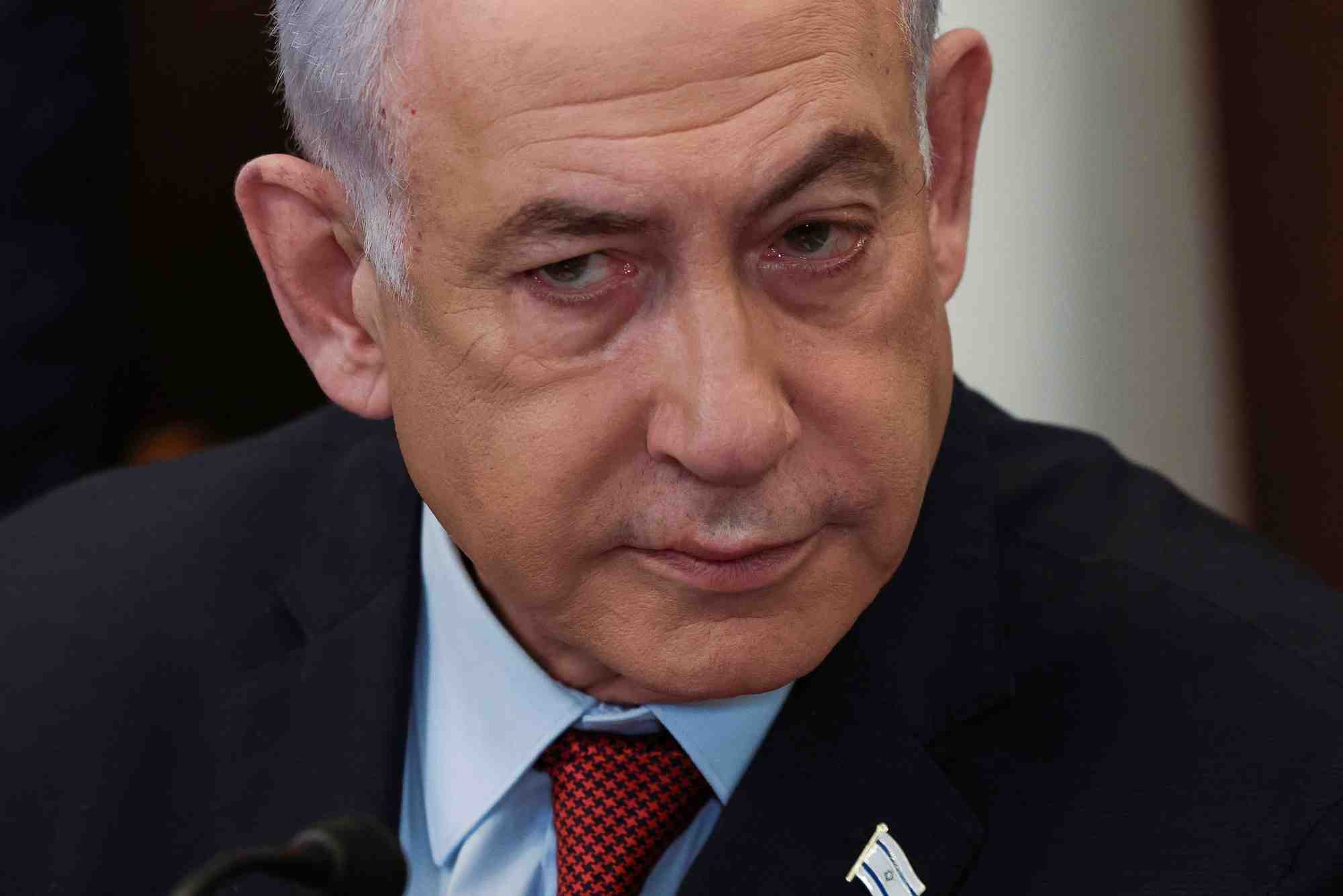 Le premier ministre israelien benjamin netanyahu