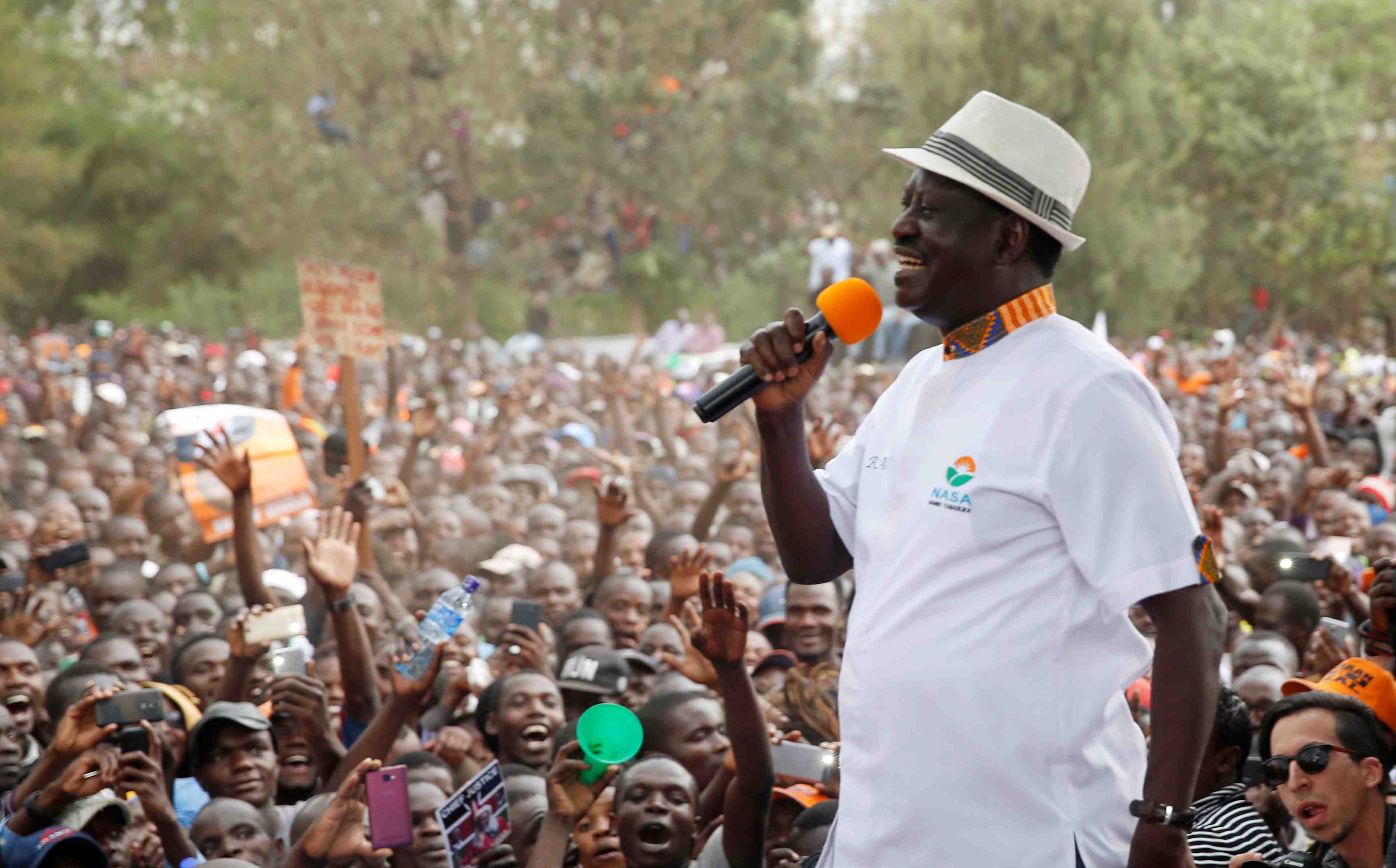 Kenya: odinga appelle a ne pas manifester le jour du scrutin