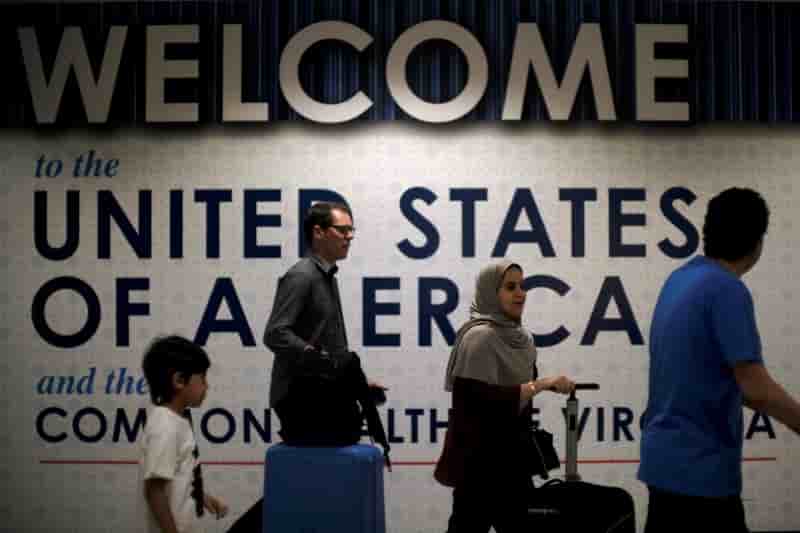Le decret de trump sur l'immigration est entre en vigueur