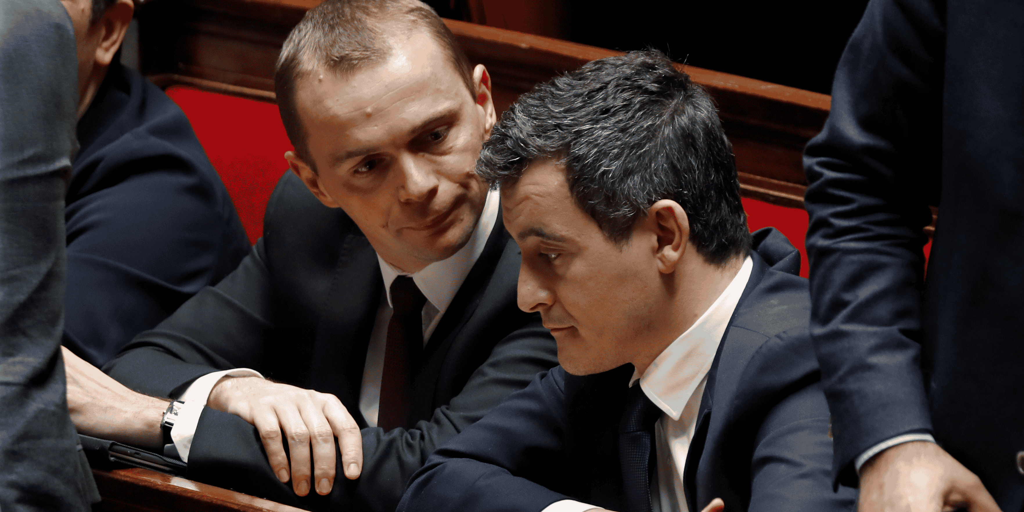 Gérald Darmanin et Olivier Dussopt