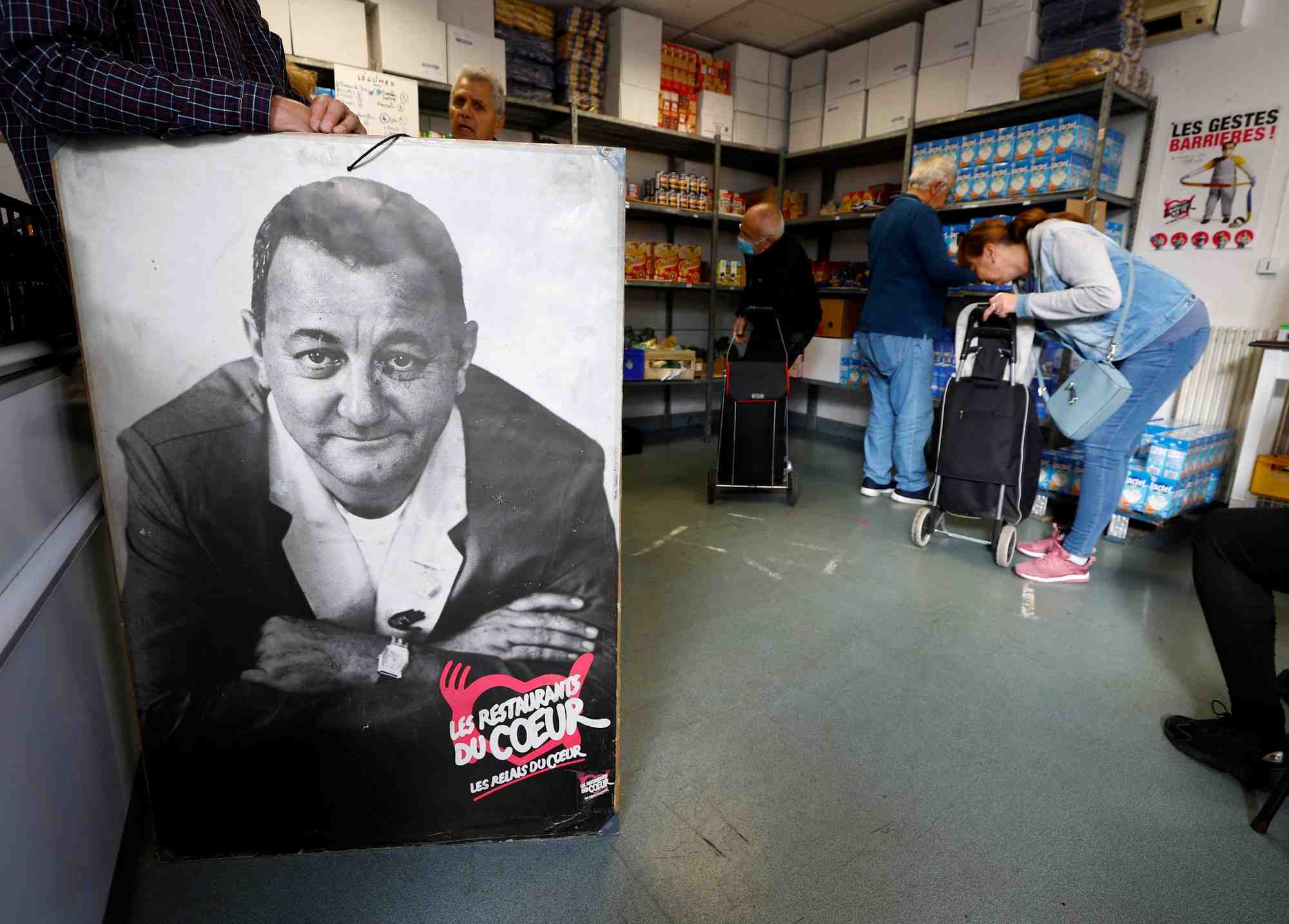 Un centre des restos du coeur a nice