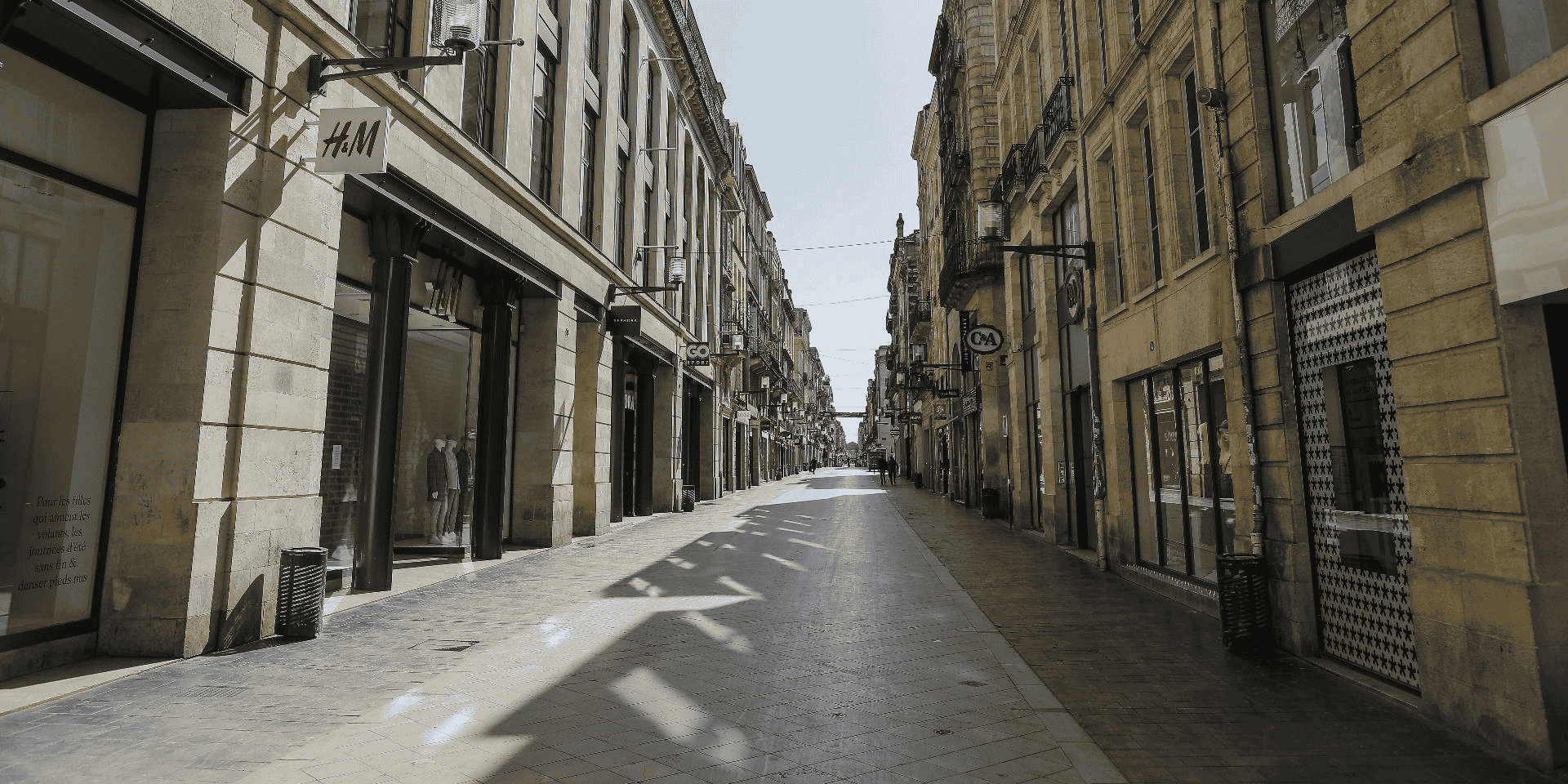 A partir du 11 mai, le port du masque devrait être obligatoire rue Sainte Catherine à Bordeaux comme dans les transports en commun, les parcs et les marchés.