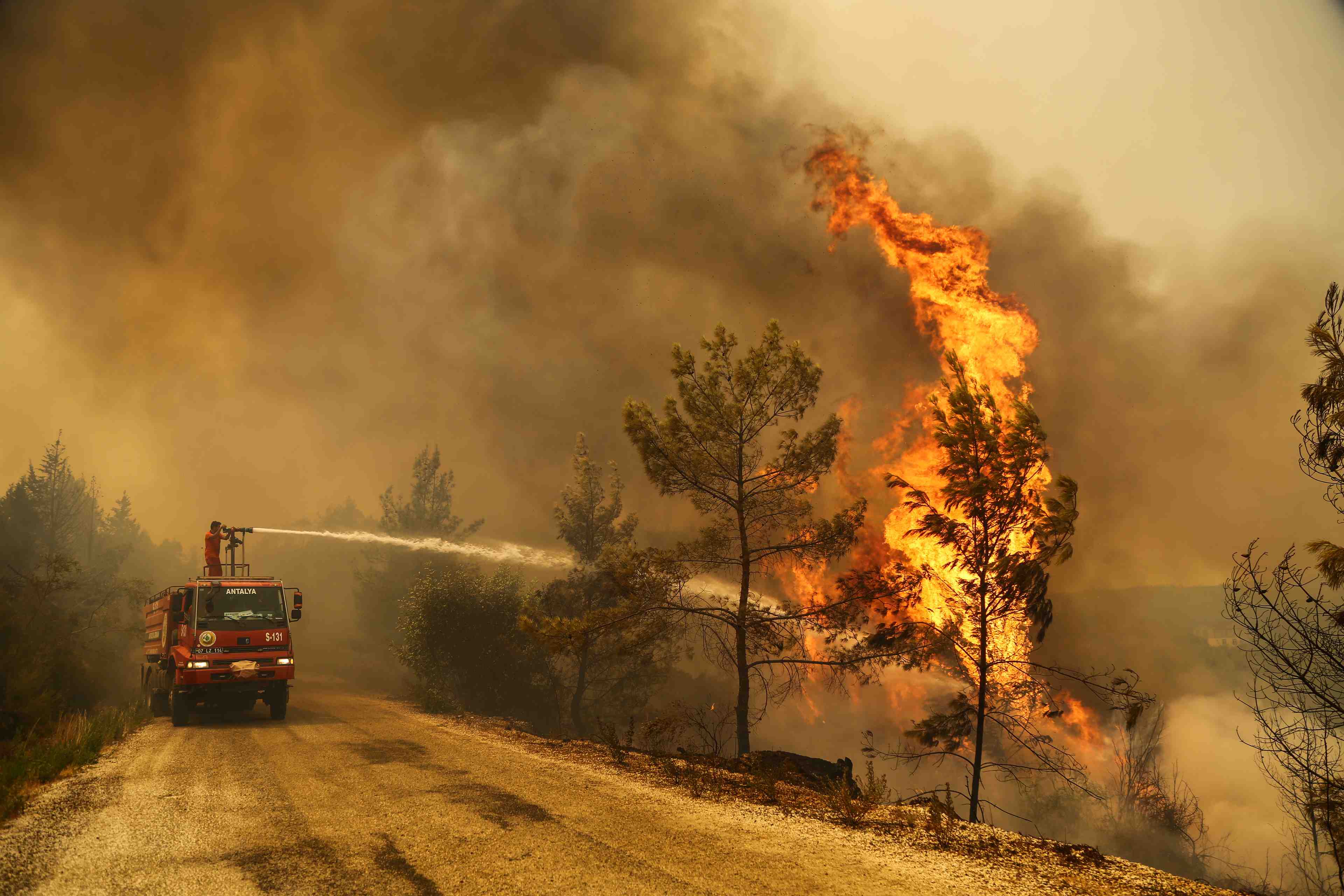 Les incendies se poursuivent en turquie, quatre morts