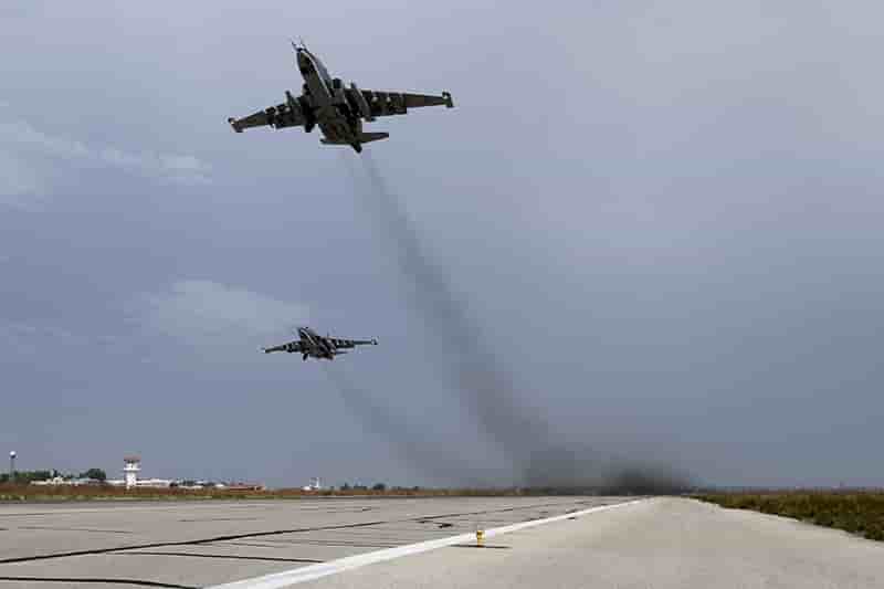 Test de communication entre americains et russes dans le ciel syrien