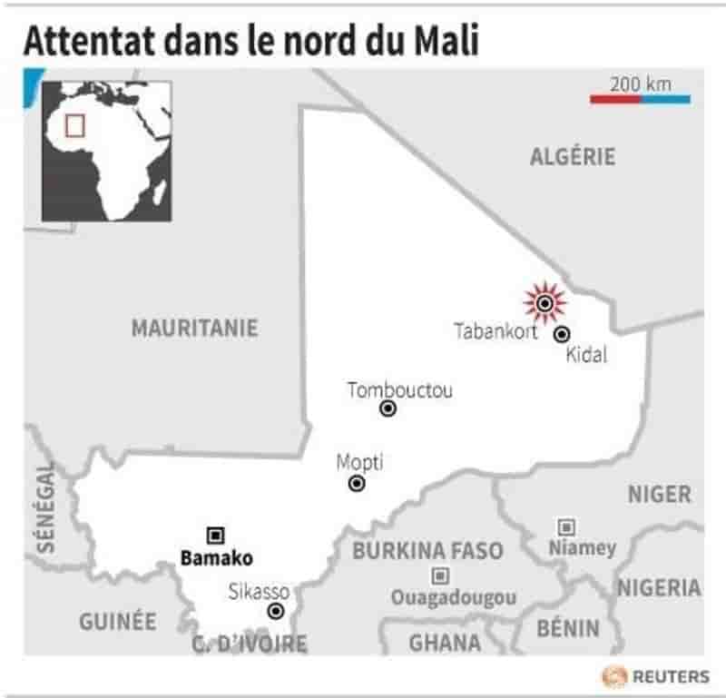 Attentat dans le nord du mali