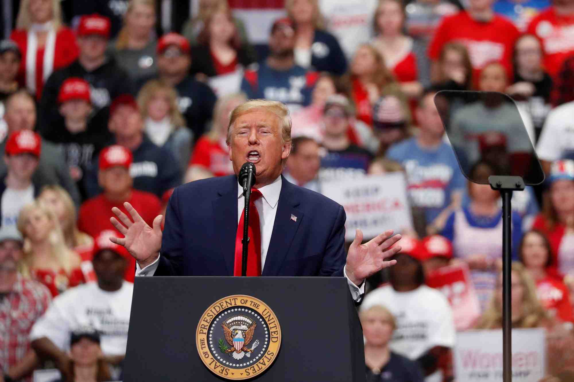 Trump decale un meeting coincidant avec l'anniversaire de la fin de l'esclavage