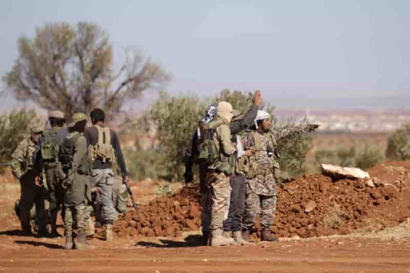 Offensive des rebelles pro-turcs contre l'ei en syrie